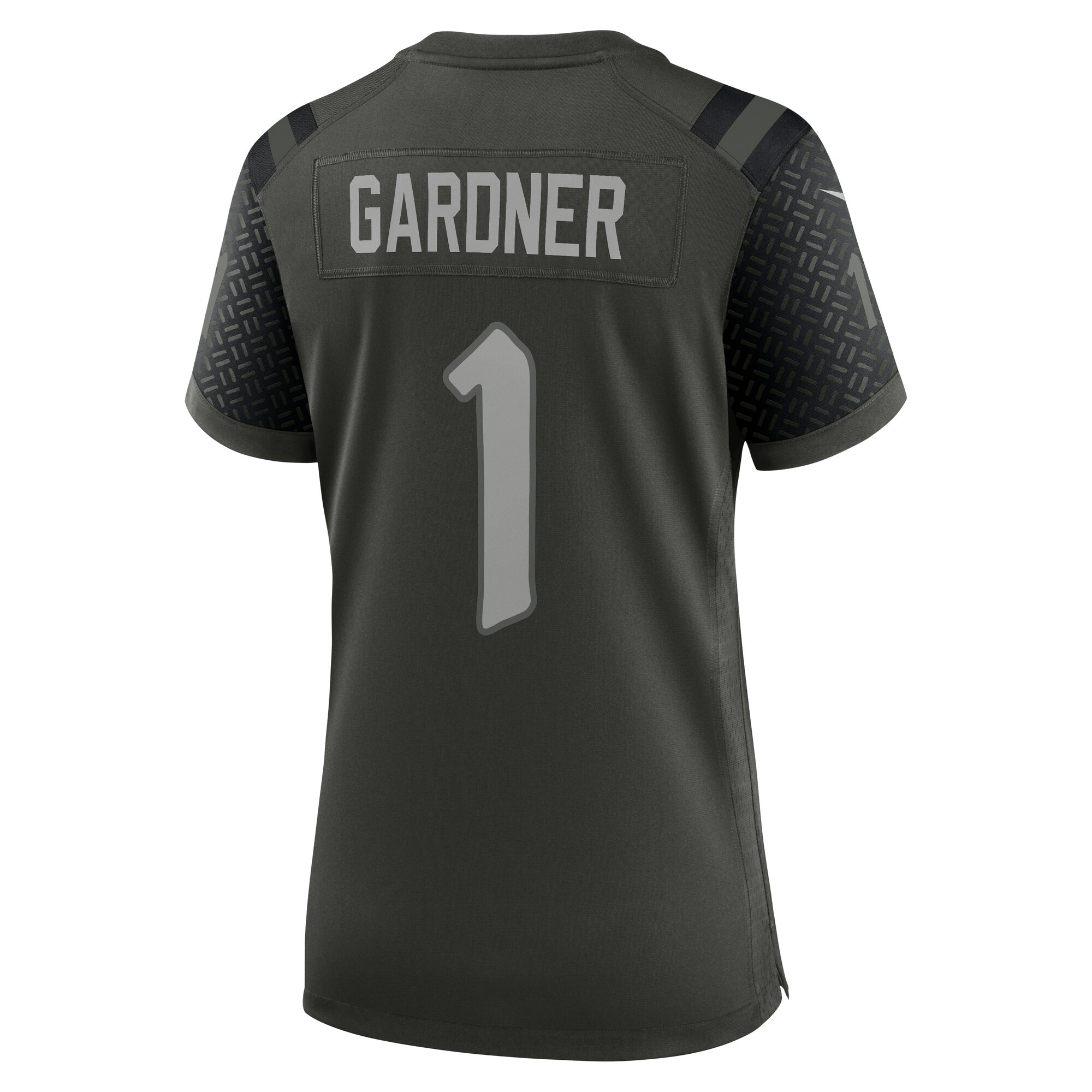 Ahmad Sauce Gardner New York Jets Nike Women’s 2025 Rivalries Collection Game Jersey – Gotham Green Clowdercats