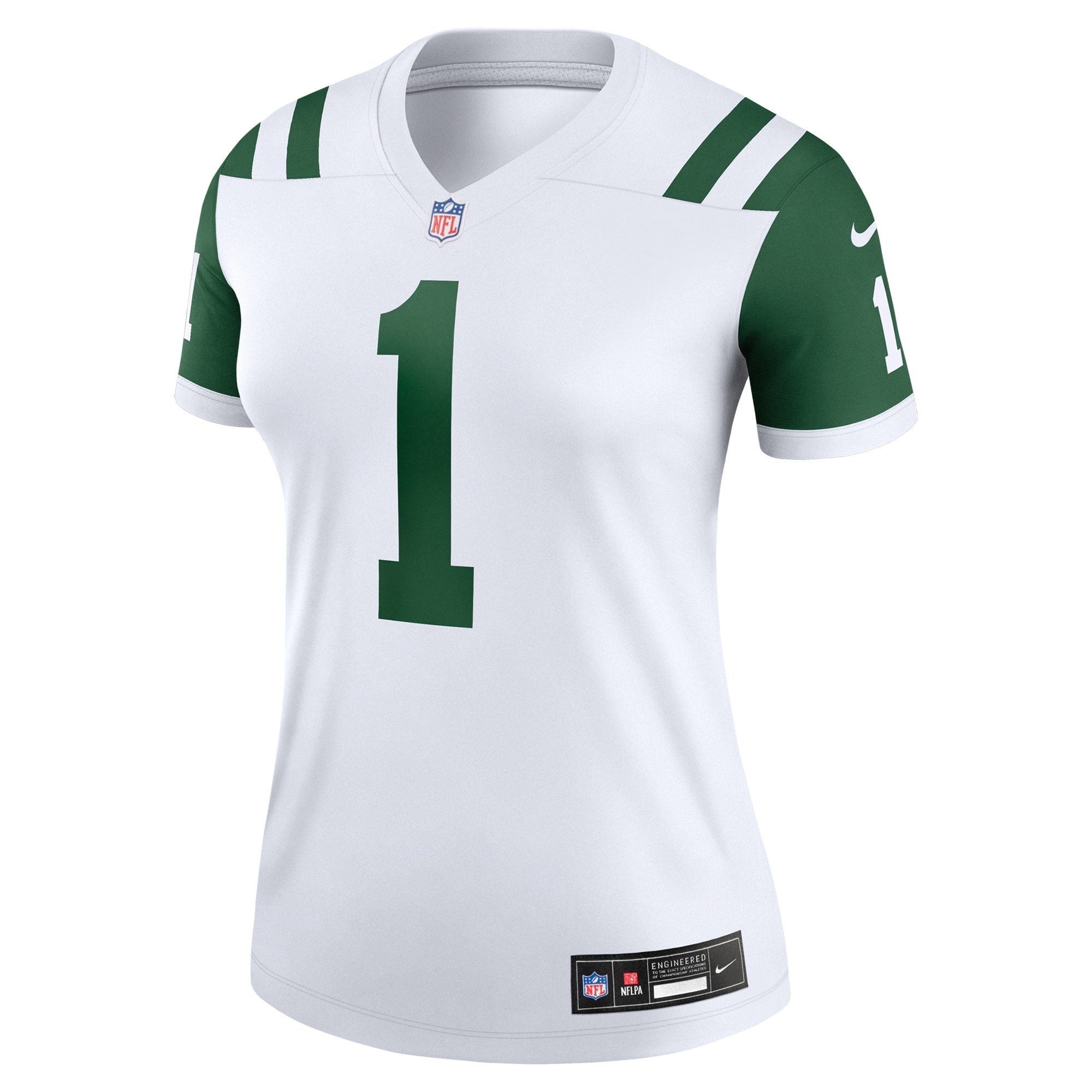 Ahmad Sauce Gardner New York Jets Nike Women’s Alternate Legend Player Performance Top – Classic Alternate White Clowdercats