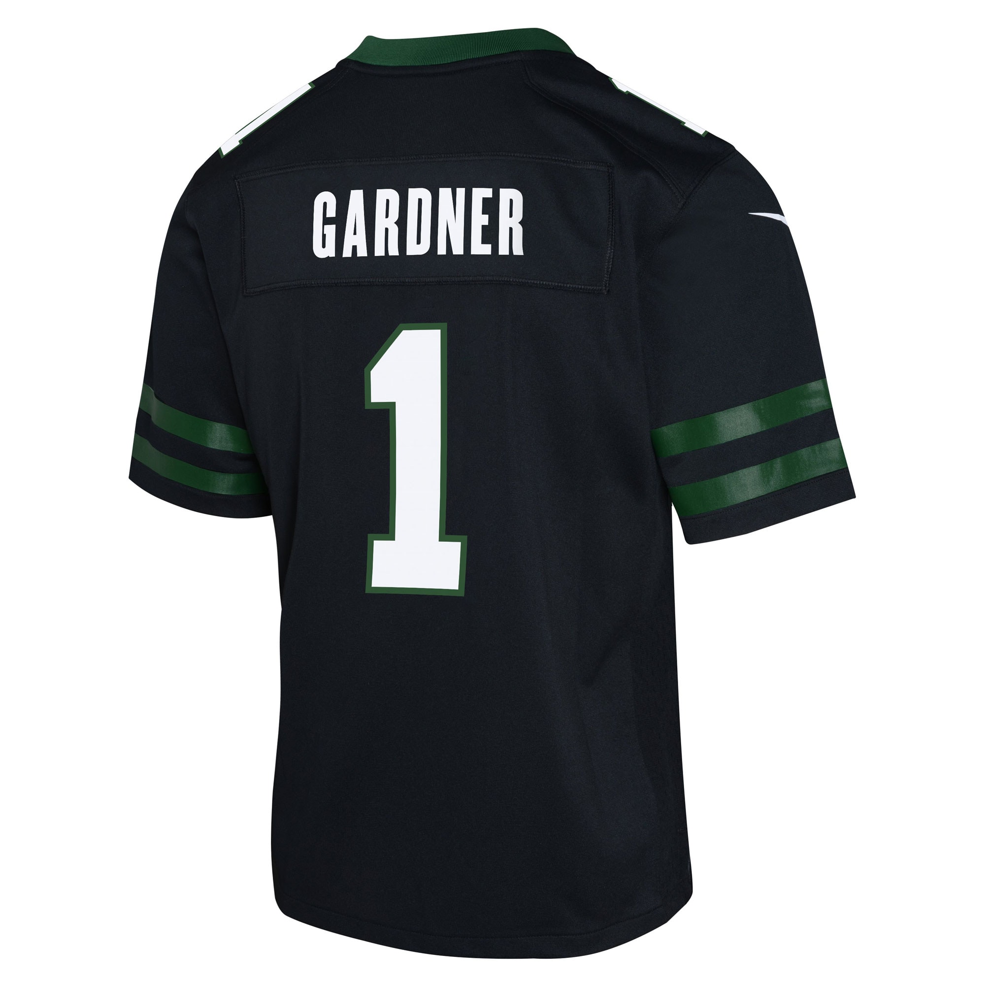 Ahmad Sauce Gardner New York Jets Nike Youth Game Jersey – Black Clowdercats
