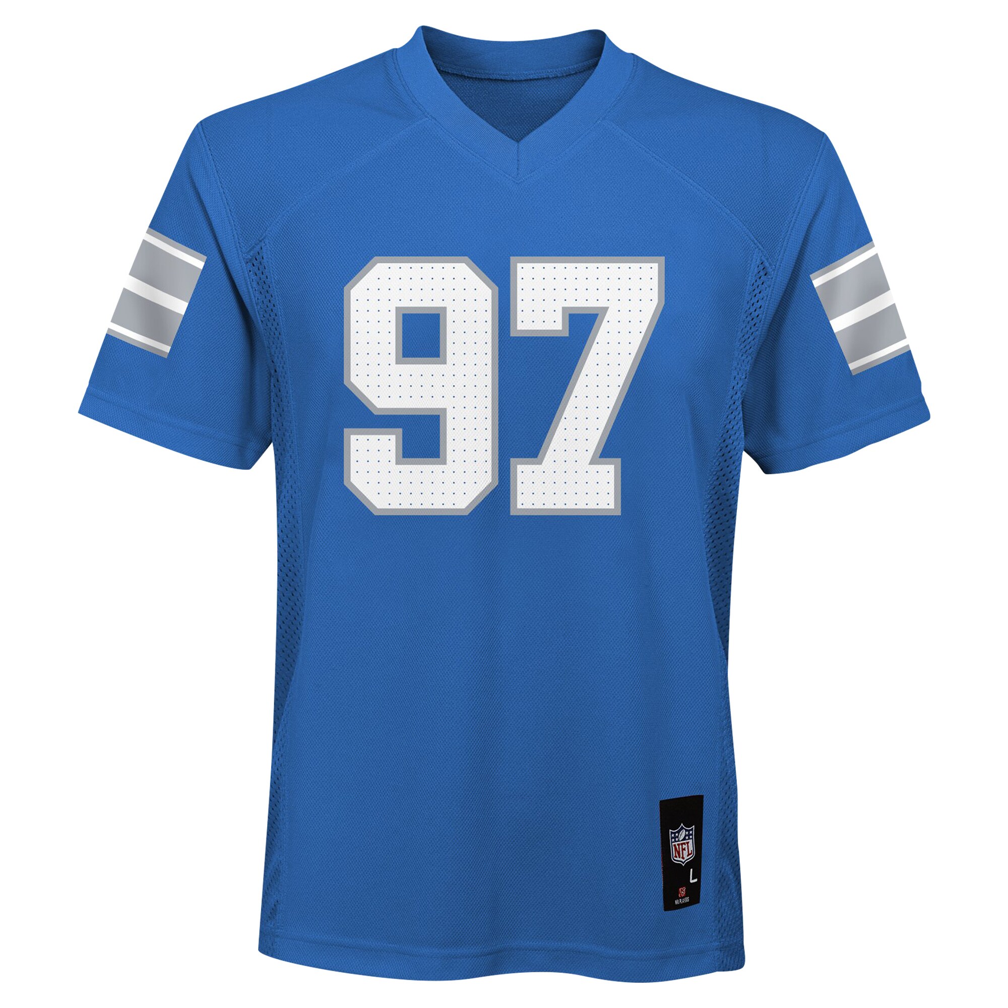 Aidan Hutchinson Detroit Lions Youth Replica Player Jersey – Blue Clowdercats