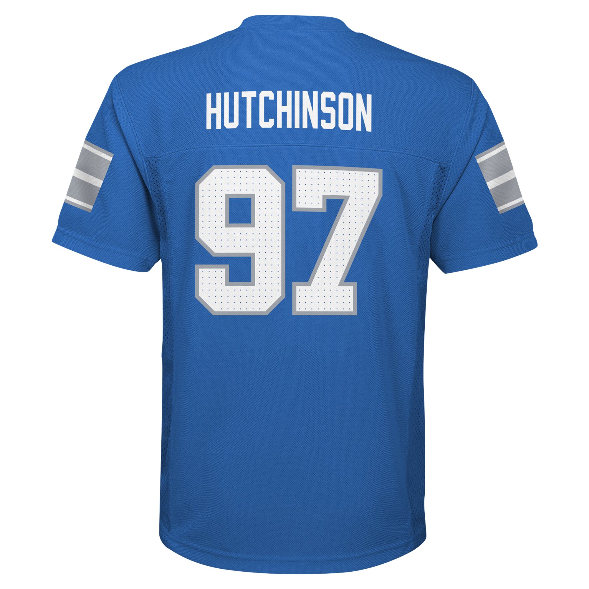 Aidan Hutchinson Detroit Lions Youth Replica Player Jersey – Blue Clowdercats