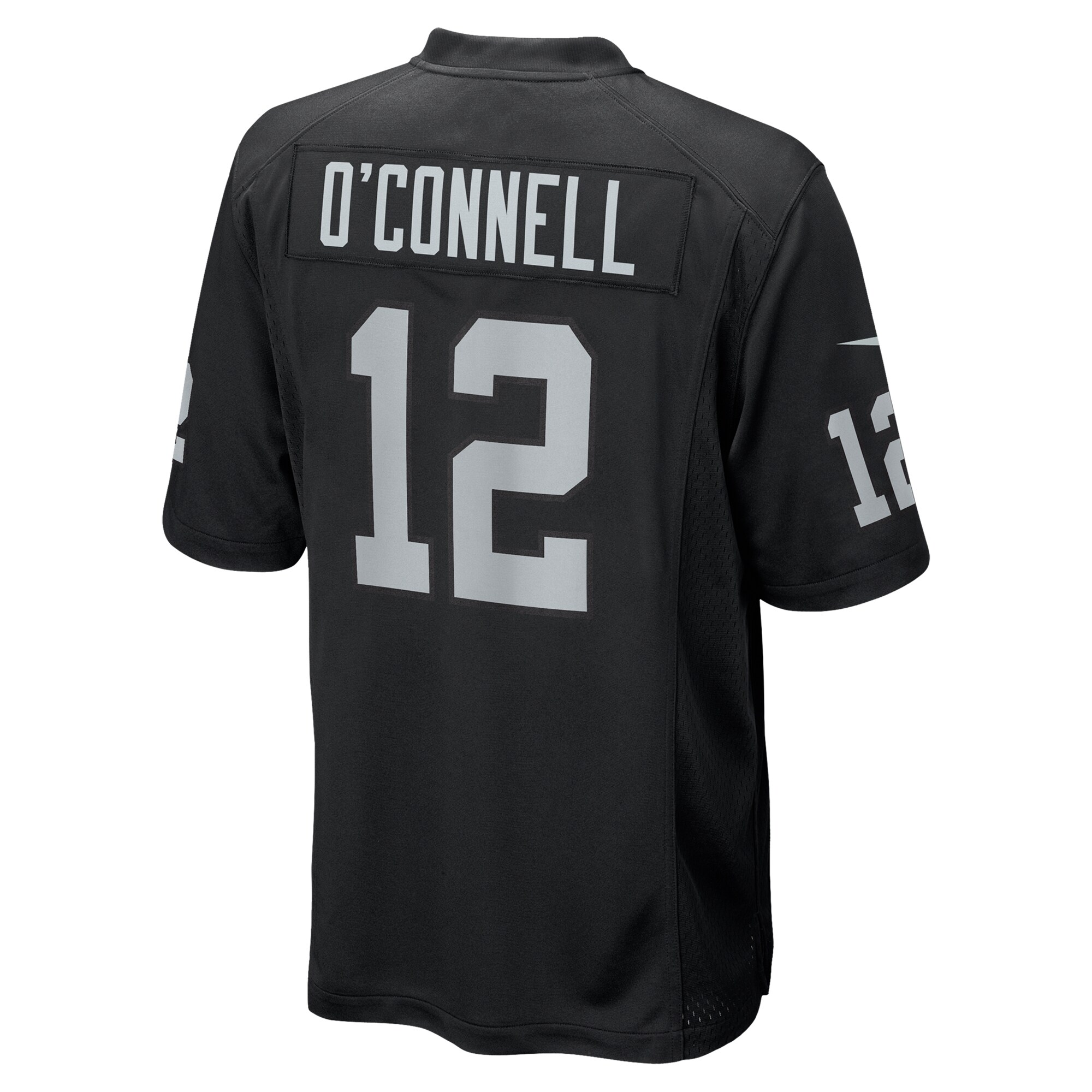 Aidan O’Connell Las Vegas Raiders Nike Team Game Jersey – Black Clowdercats