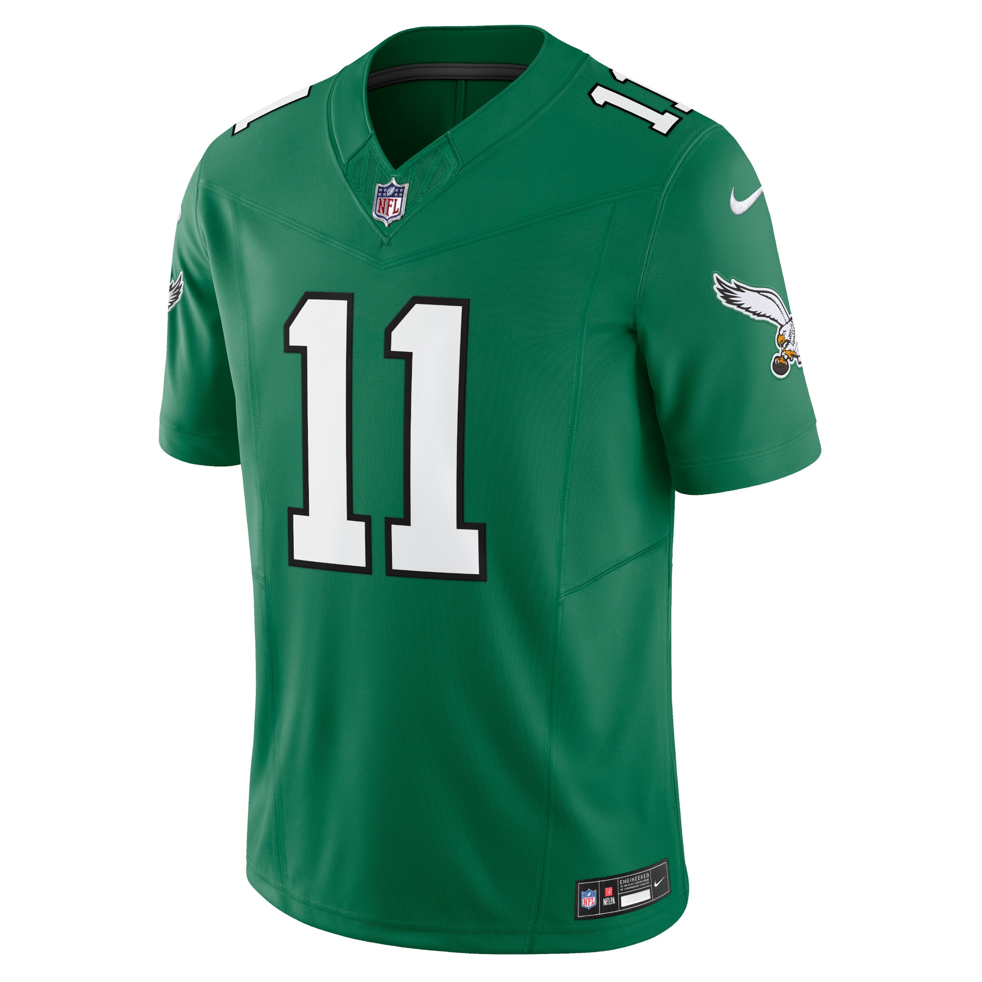 A.J. Brown Philadelphia Eagles Nike Vapor F.U.S.E. Limited Jersey – Kelly Green Clowdercats
