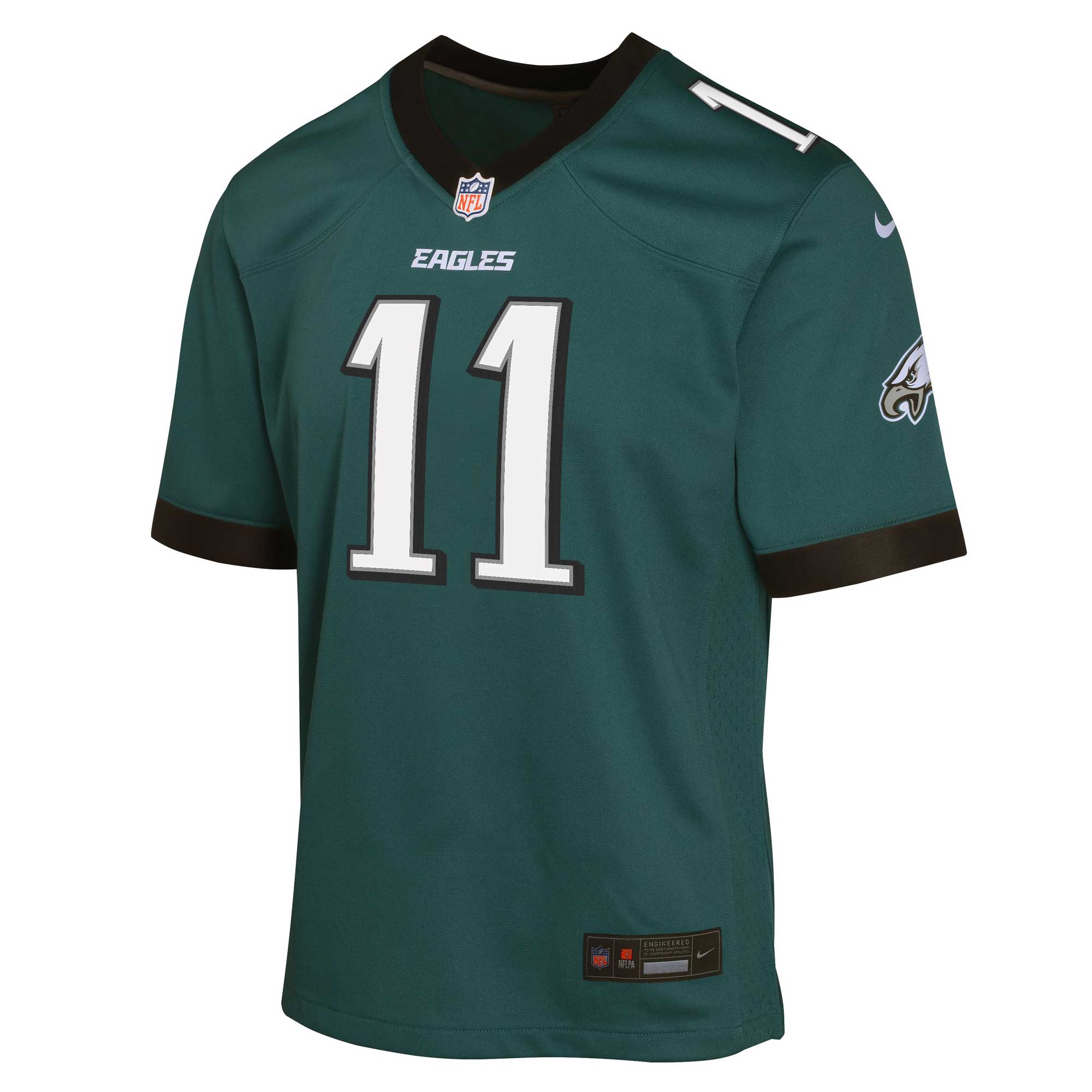 A.J. Brown Philadelphia Eagles Nike Youth Game Jersey – Green Clowdercats