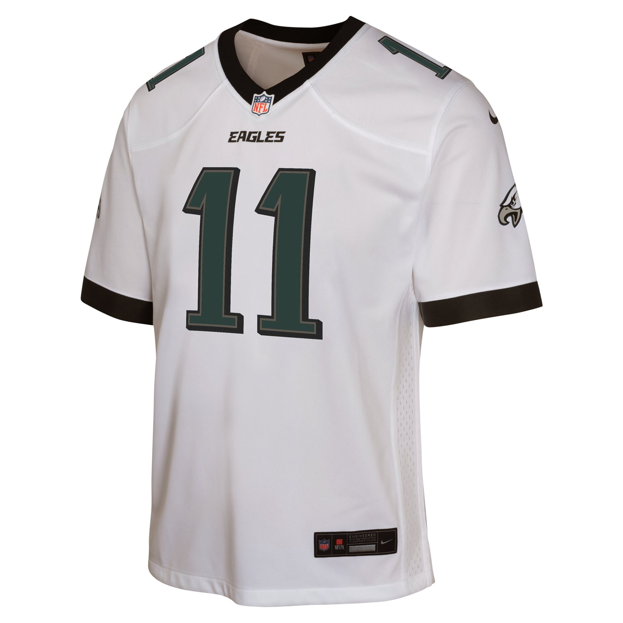 A.J. Brown Philadelphia Eagles Nike Youth Game Jersey – White Clowdercats