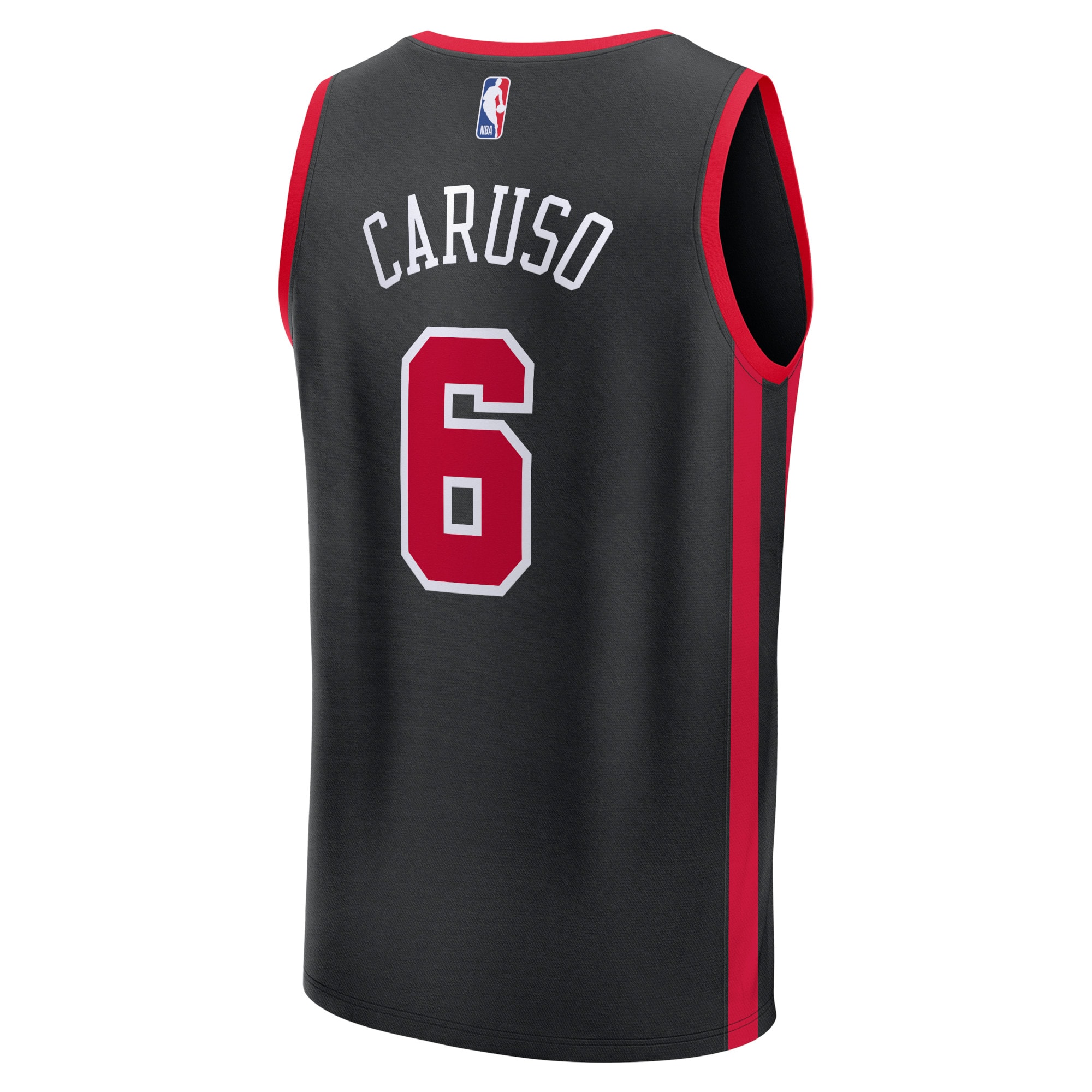 Alex Caruso Chicago Bulls Fanatics Fast Break Jersey – Black – City Edition Clowdercats