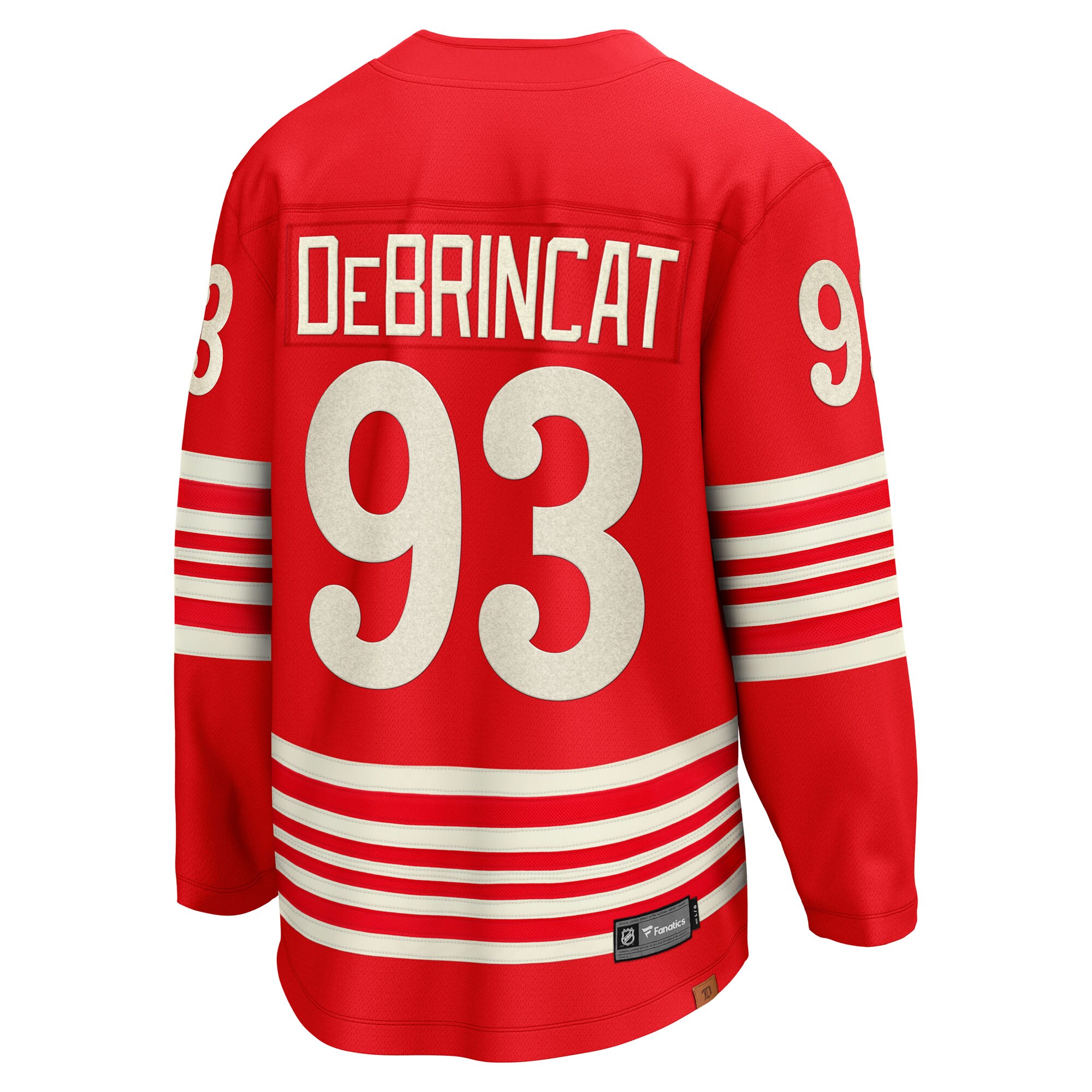 Alex DeBrincat Detroit Red Wings Fanatics Centennial Breakaway Player Jersey – Red Clowdercats