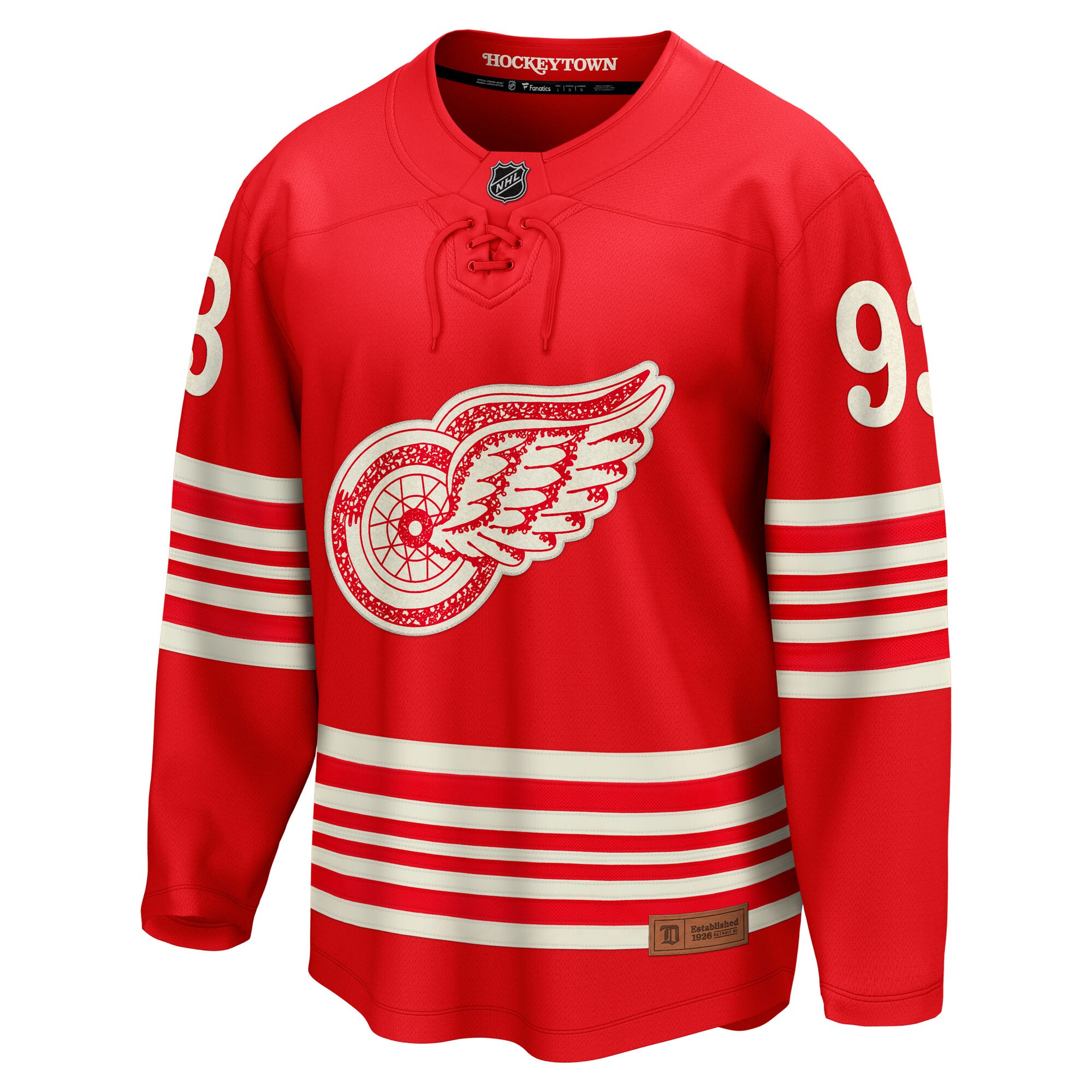 Alex DeBrincat Detroit Red Wings Fanatics Centennial Breakaway Player Jersey – Red Clowdercats