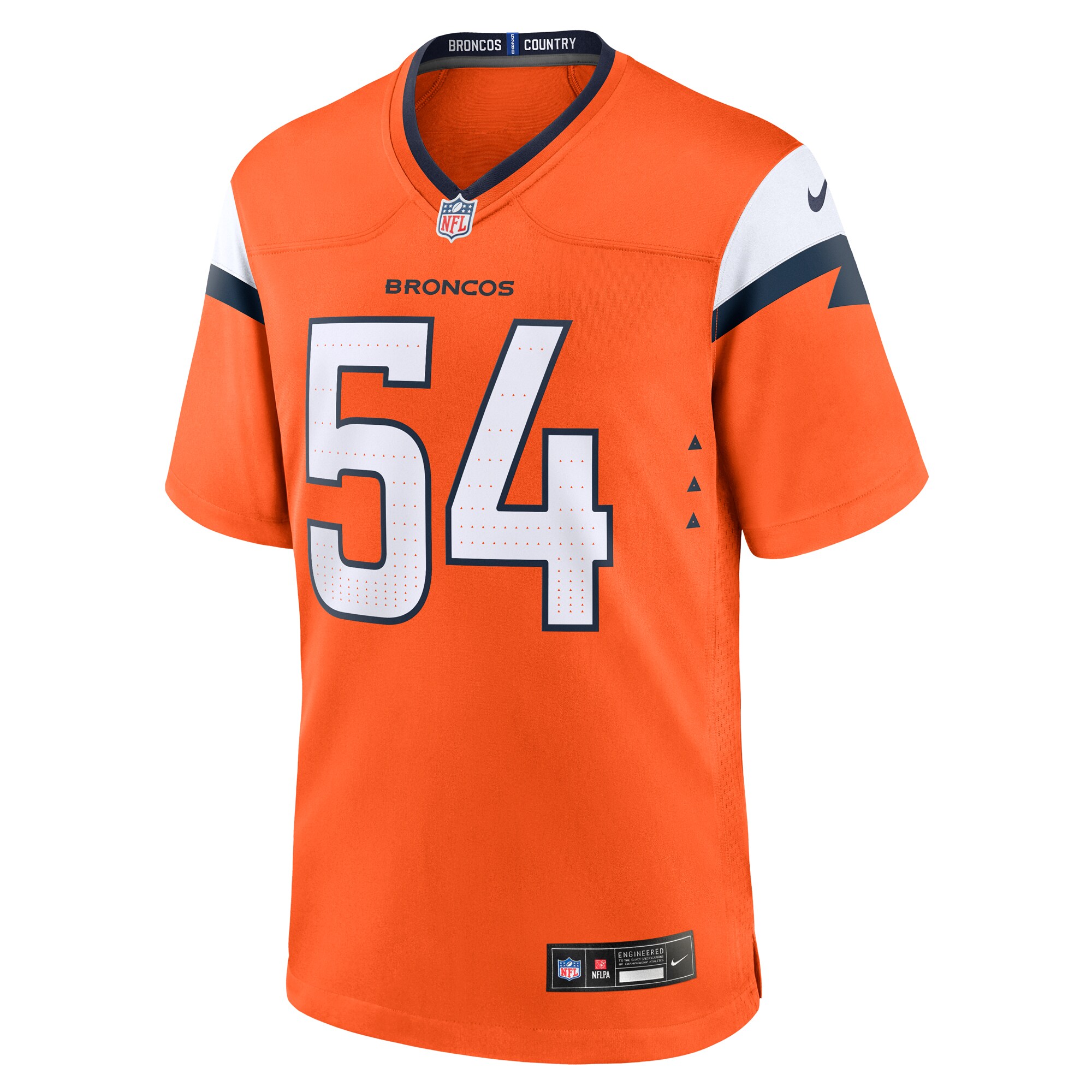 Alex Forsyth Denver Broncos Nike Team Game Jersey – Orange Clowdercats