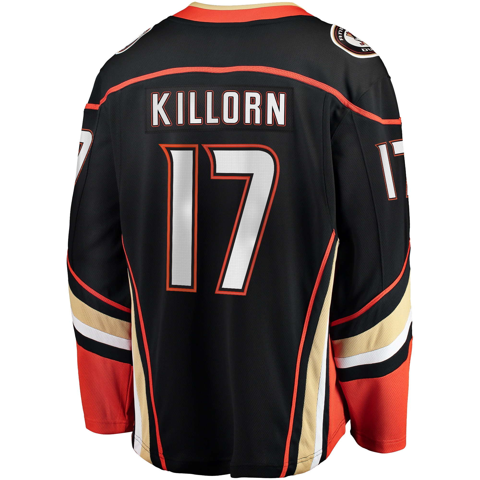 Alex Killorn Anaheim Ducks Fanatics Home Breakaway Jersey – Black Clowdercats