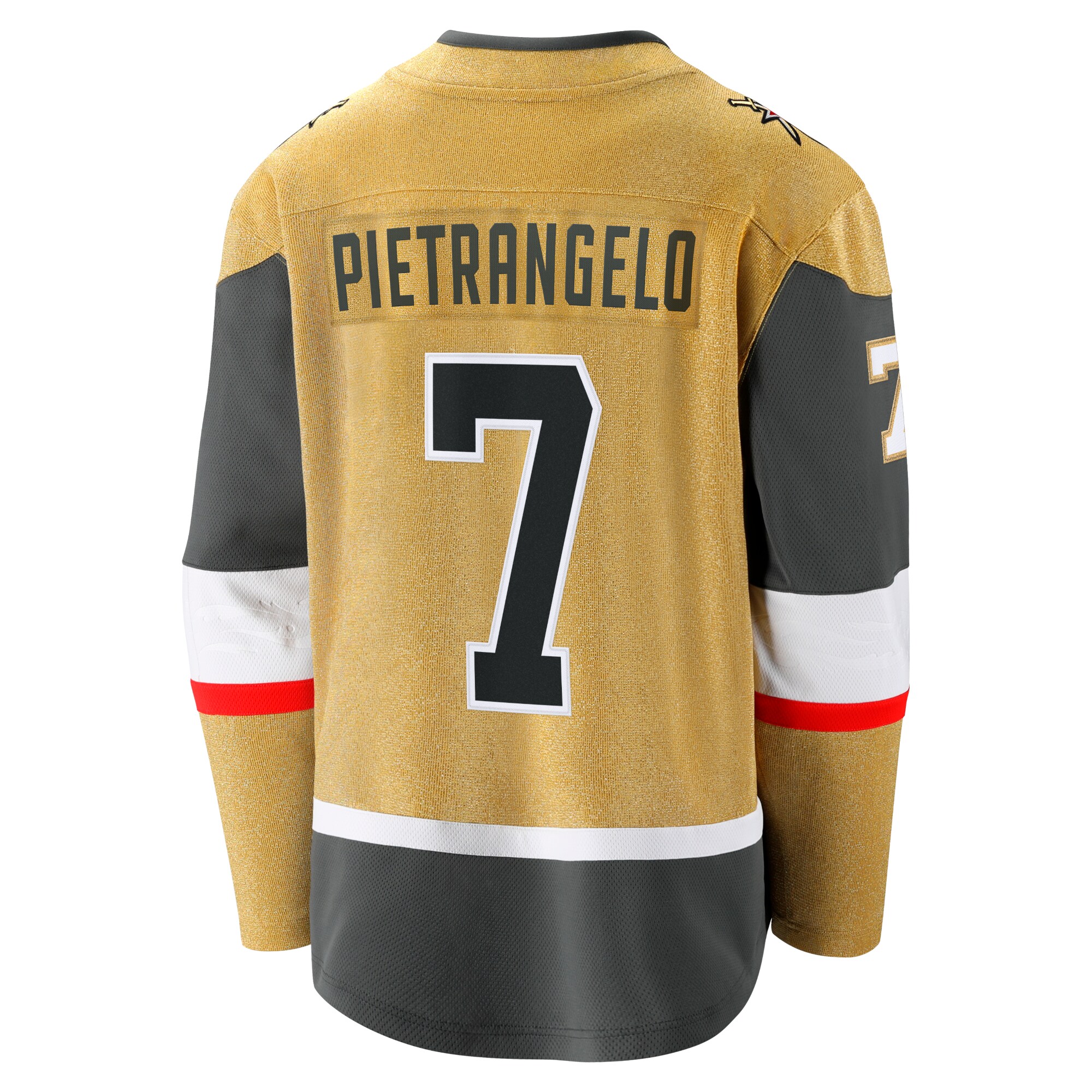 Alex Pietrangelo Vegas Golden Knights Fanatics Home Breakaway Jersey – Gold Clowdercats