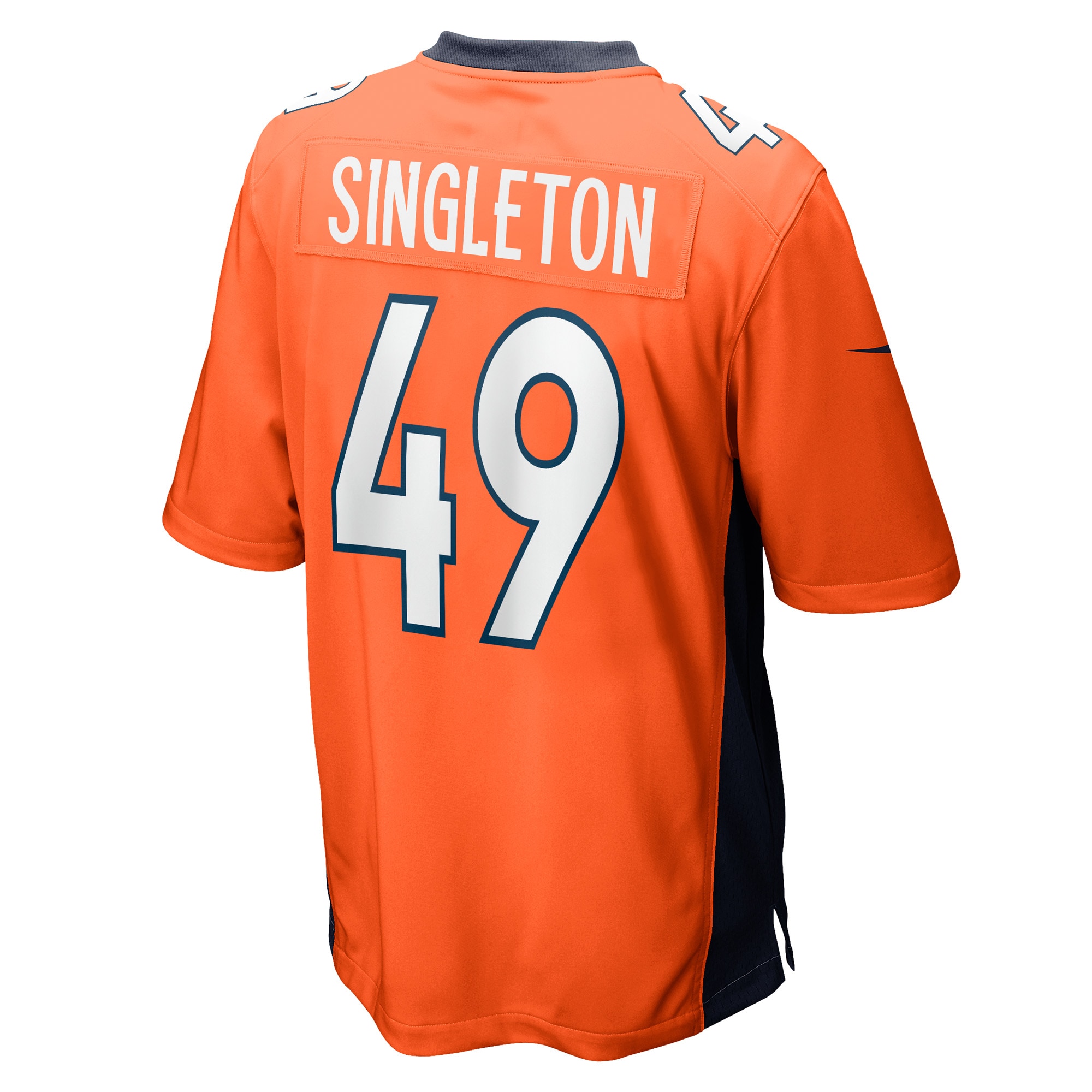 Alex Singleton Denver Broncos Nike Game Player Jersey – Orange Clowdercats