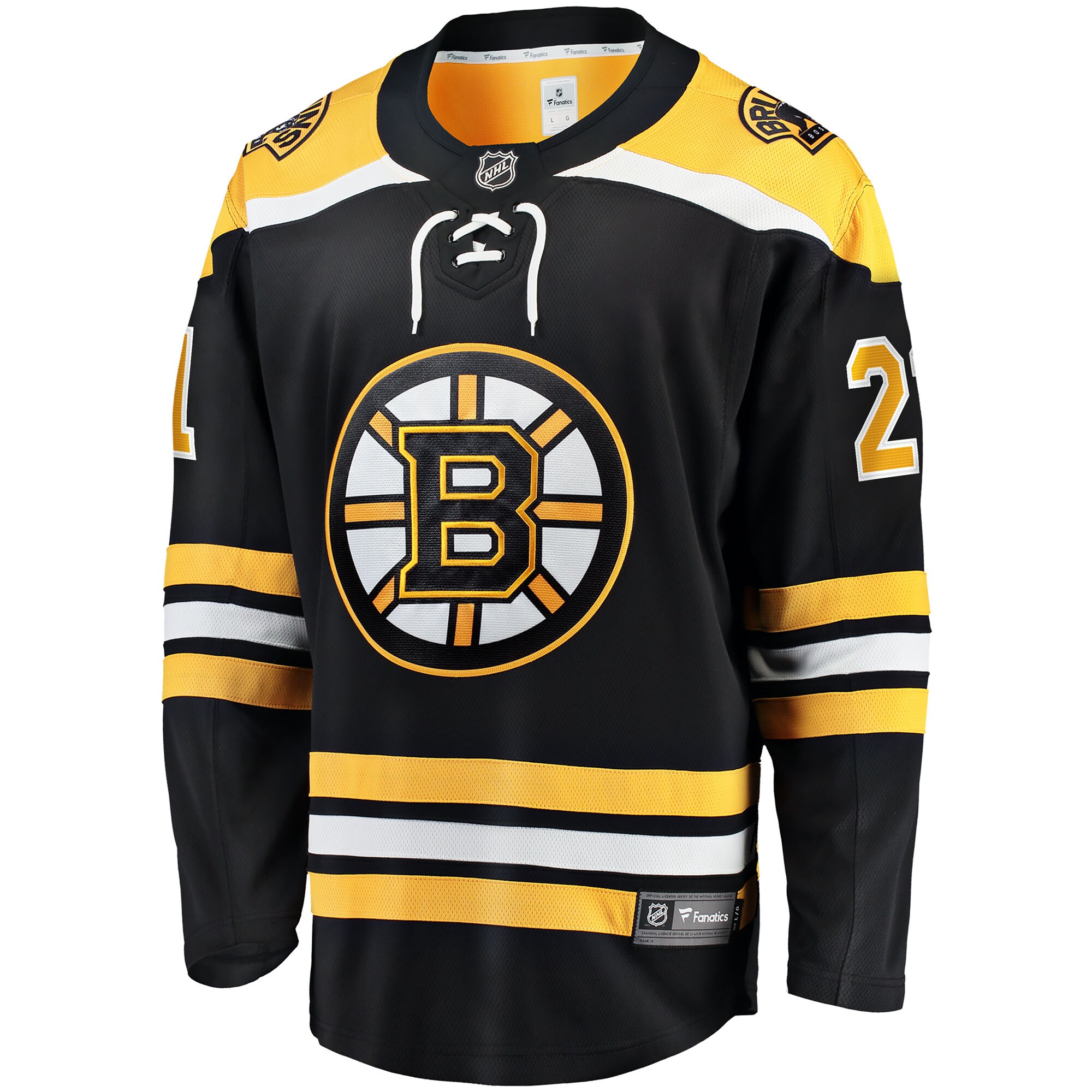 Alex Steeves Boston Bruins Fanatics Home Breakaway Jersey – Black Clowdercats