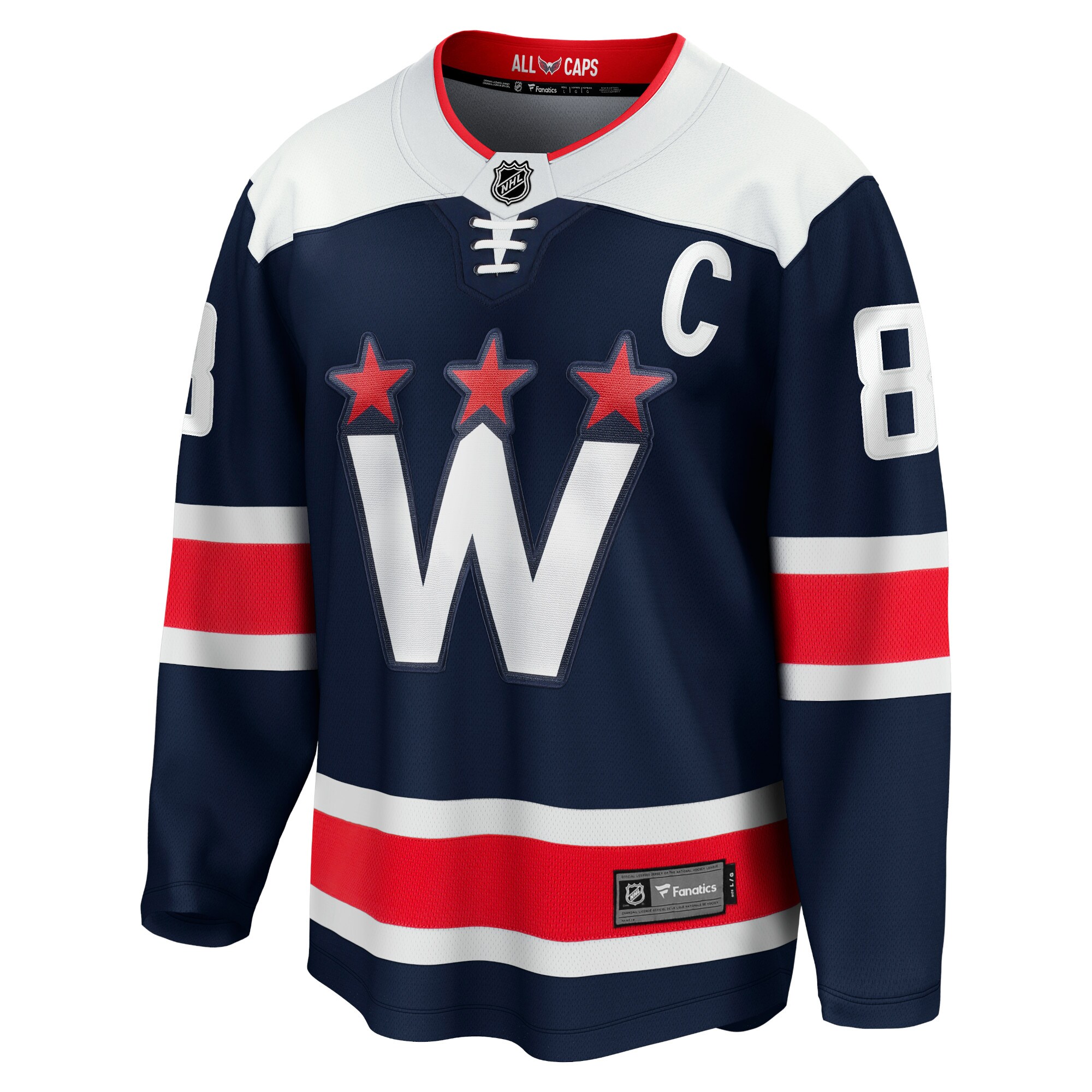 Alexander Ovechkin Washington Capitals Fanatics Breakaway Jersey – Navy Clowdercats