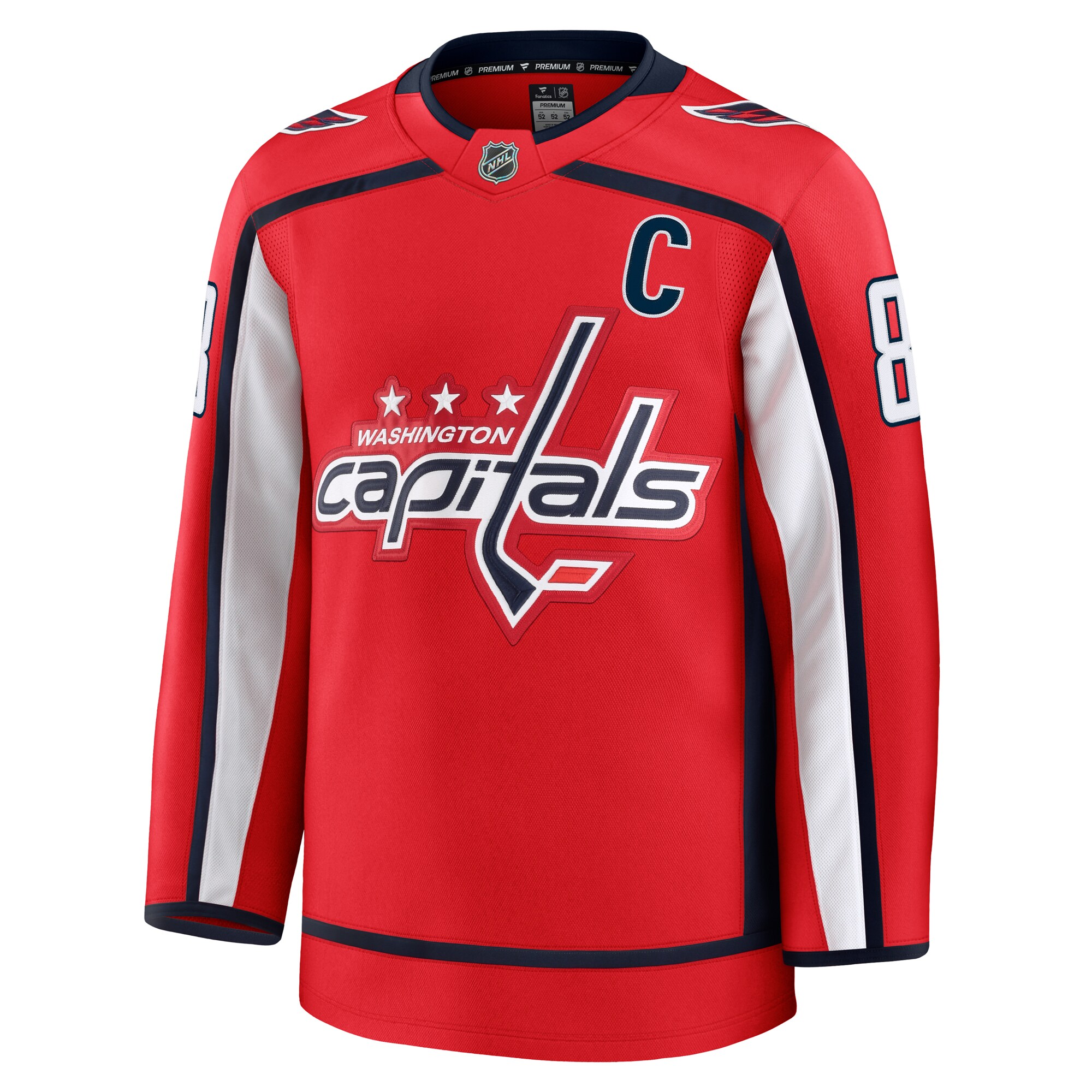 Alexander Ovechkin Washington Capitals Fanatics Home Premium Jersey – Red Clowdercats