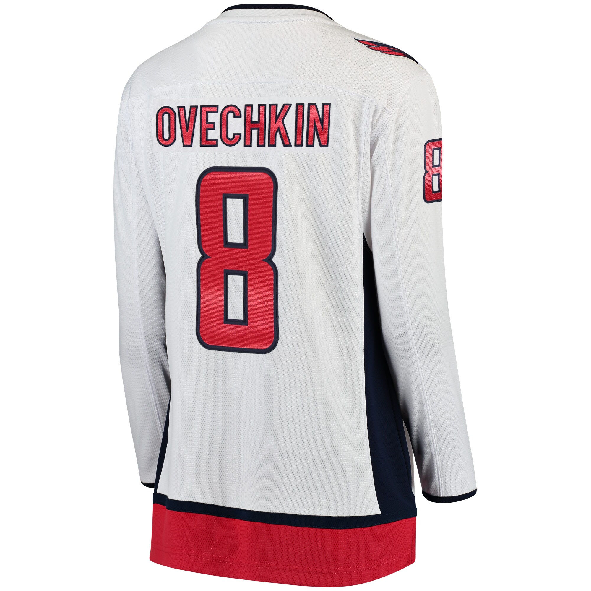 Alexander Ovechkin Washington Capitals Fanatics Women’s Away Breakaway Jersey – White Clowdercats