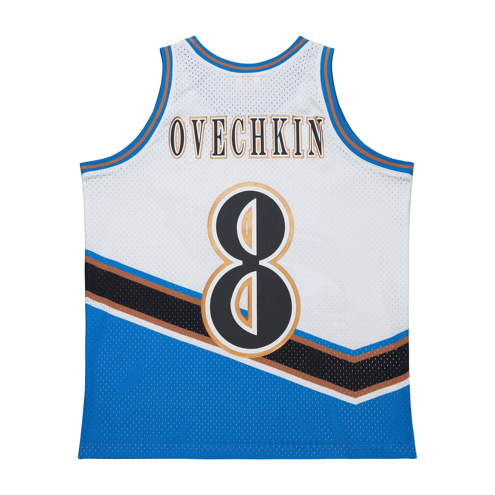 Alexander Ovechkin Washington Capitals Mitchell & Ness Unisex Maxxed Out Fashion Basketball Jersey – White Clowdercats