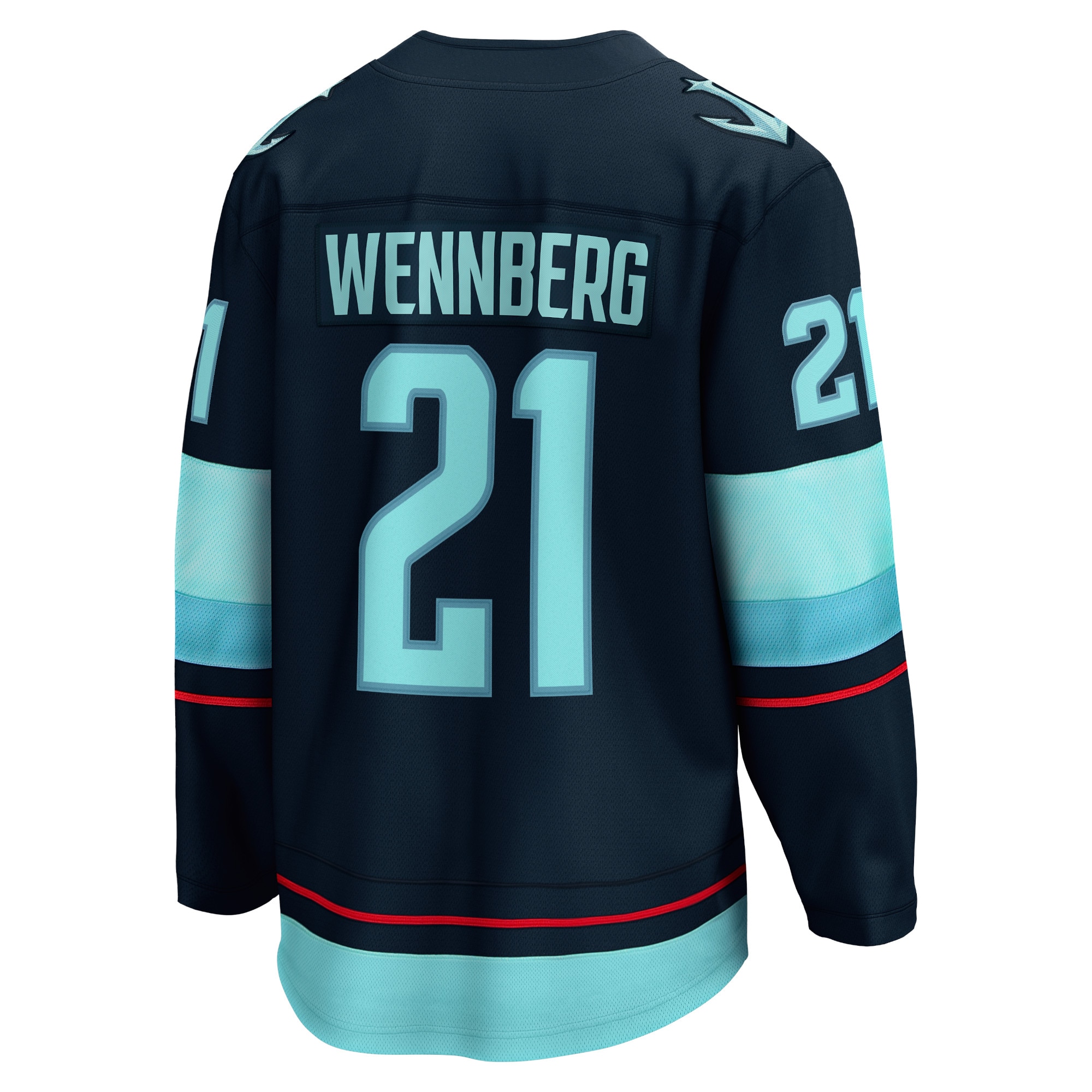 Alexander Wennberg Seattle Kraken Fanatics Home Breakaway Player Jersey – Navy Clowdercats