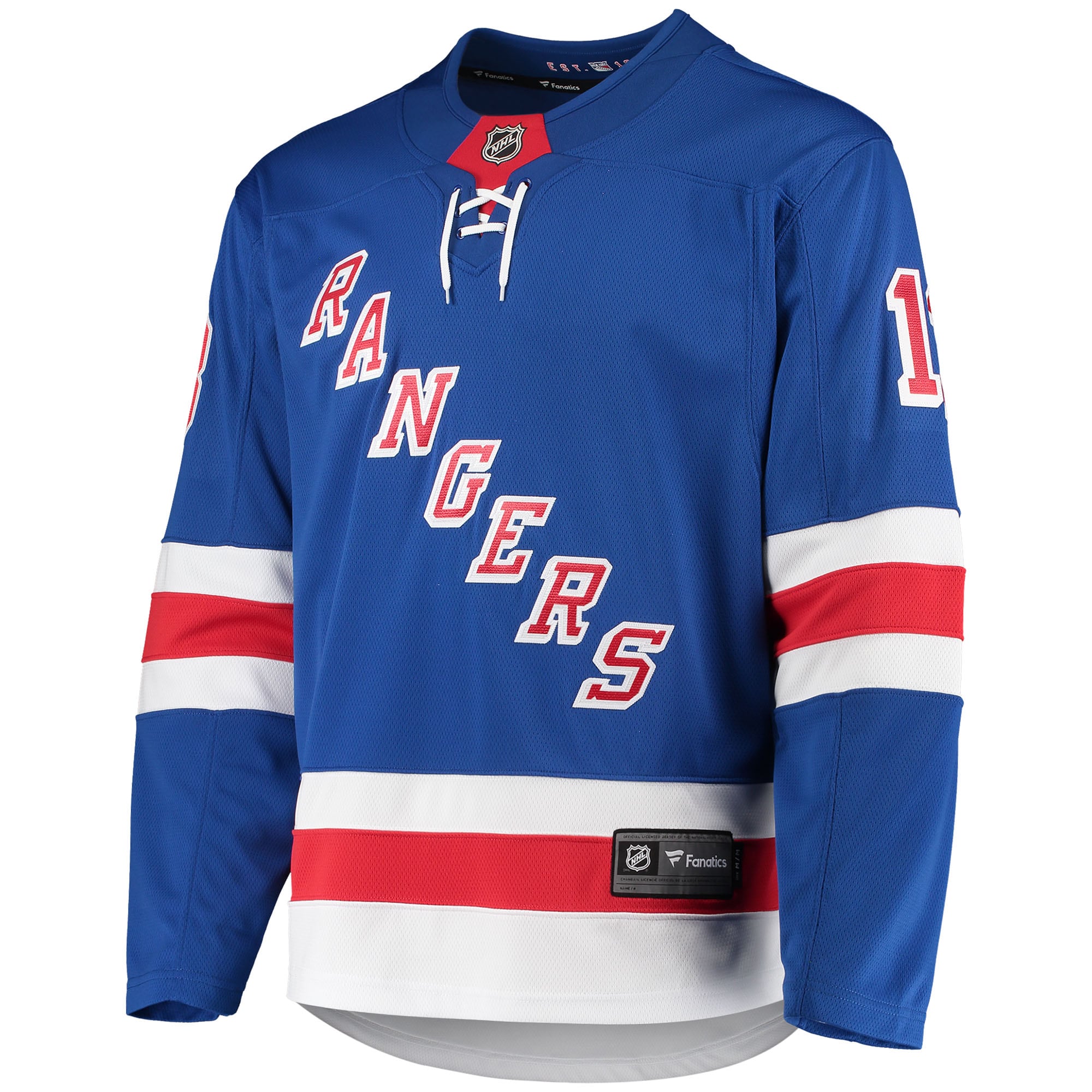 Alexis Lafreniere New York Rangers Fanatics Breakaway Jersey – Blue Clowdercats
