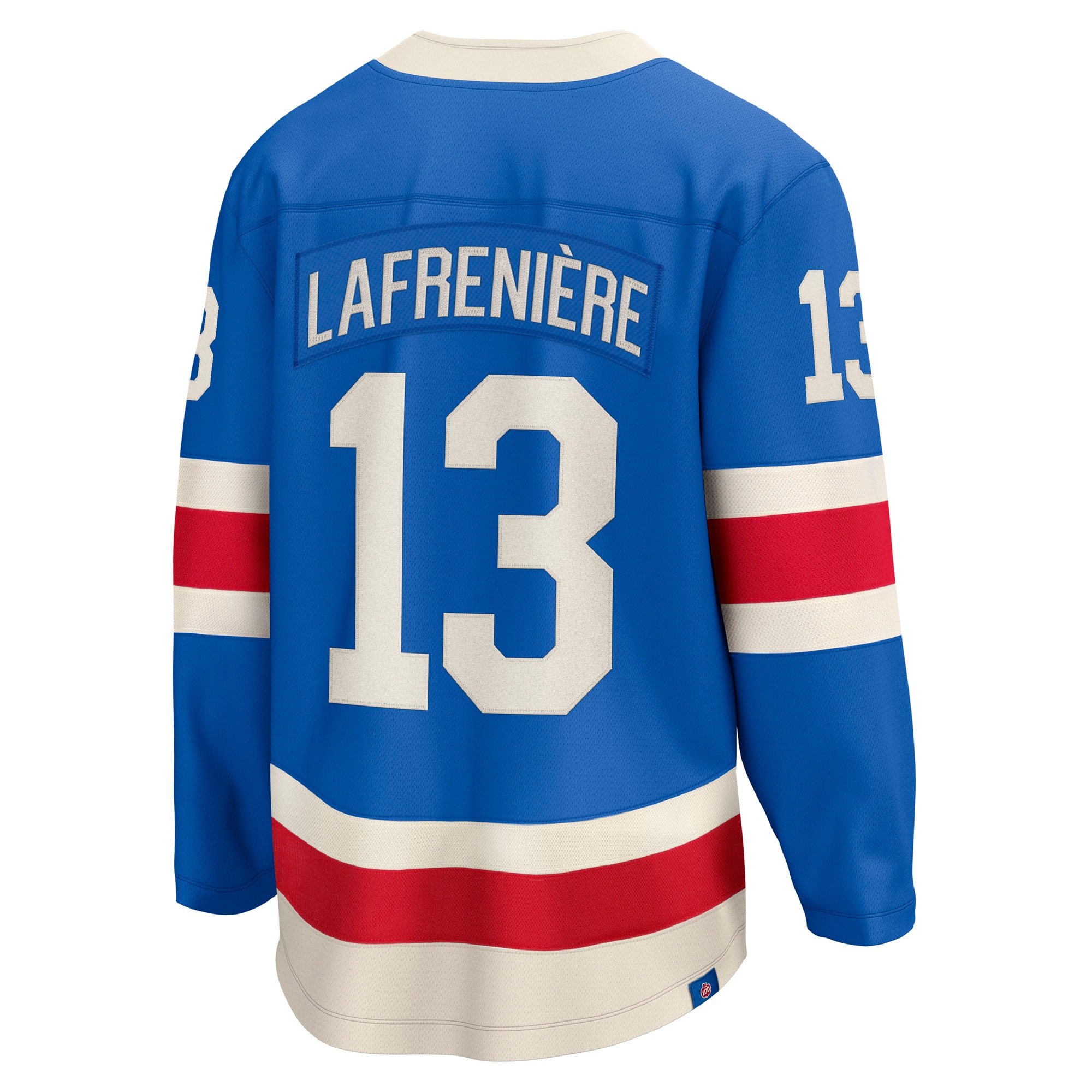 Alexis Lafreniere New York Rangers Fanatics Centennial Breakaway Jersey – Blue Clowdercats