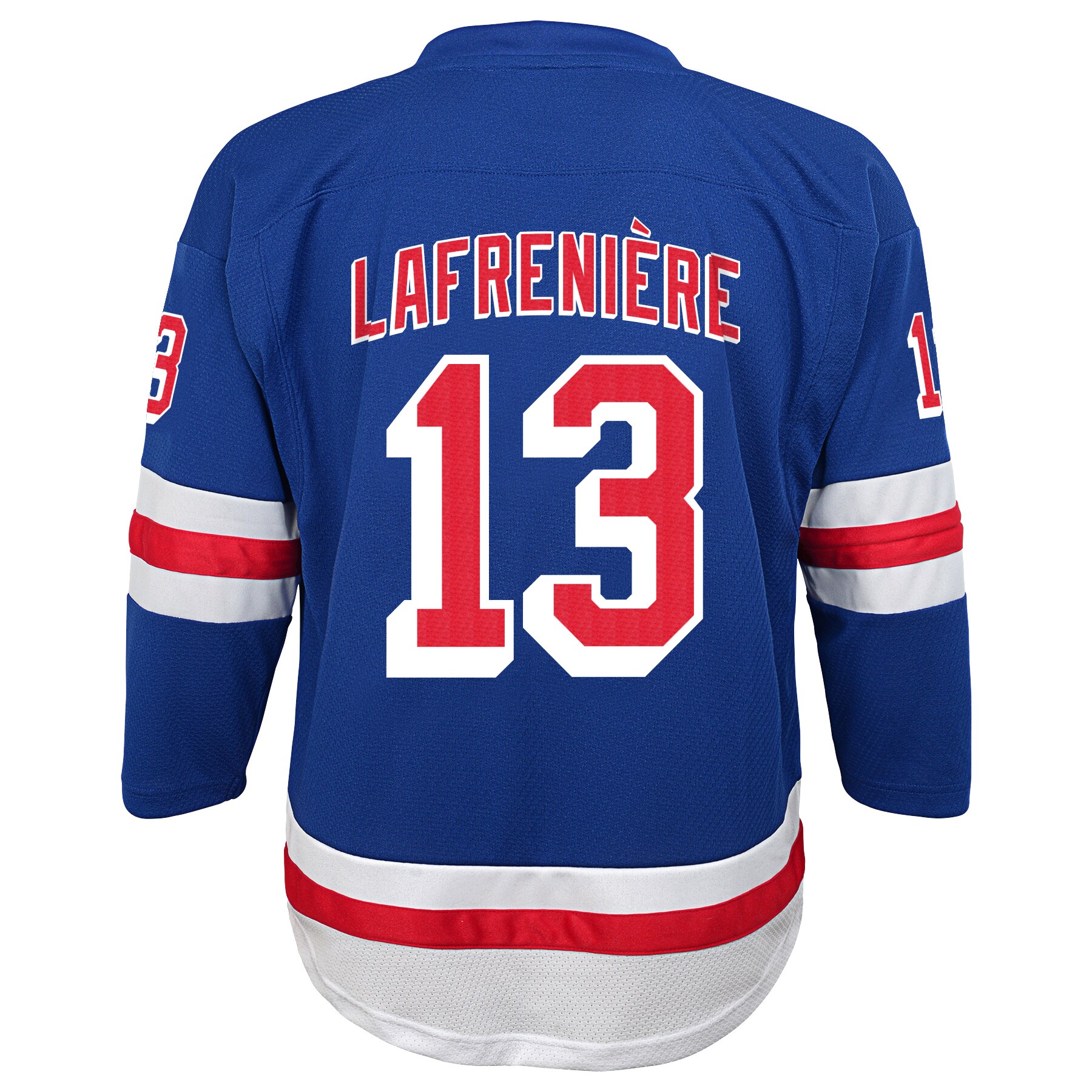 Alexis Lafreniere New York Rangers Youth Home Replica Player Jersey – Blue Clowdercats