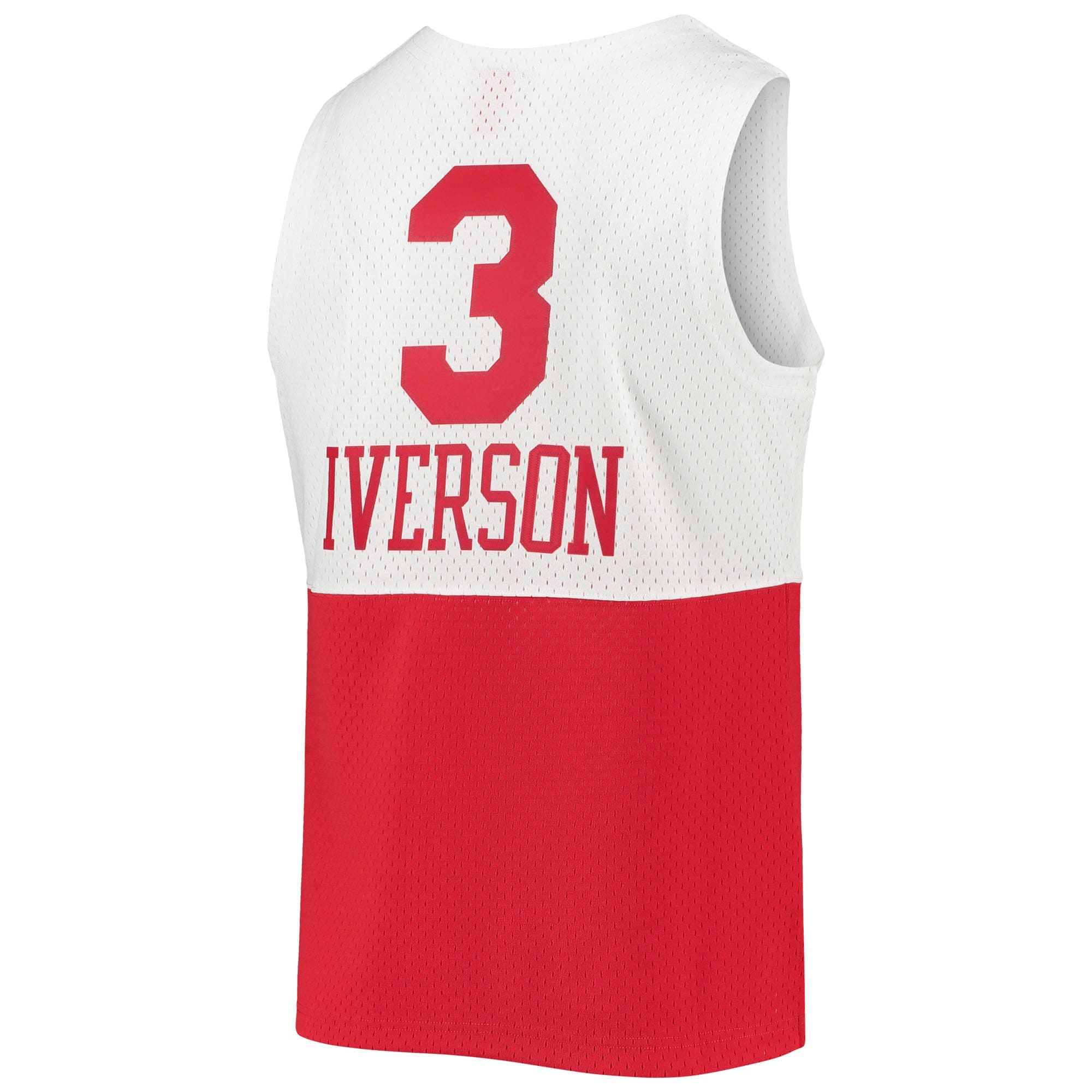 Allen Iverson Philadelphia 76ers Mitchell & Ness 2003/2004 Hardwood Classics Swingman Jersey – White Clowdercats