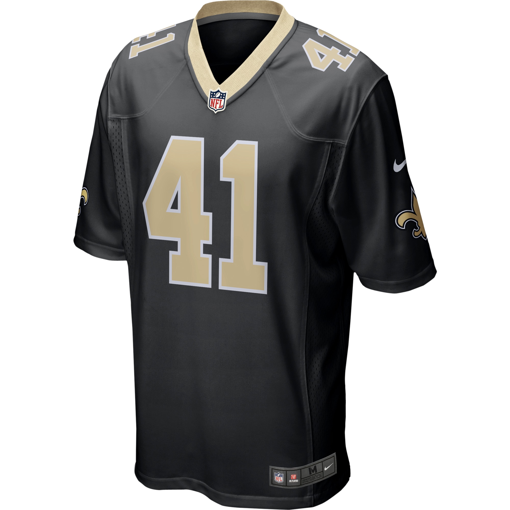 Alvin Kamara New Orleans Saints Nike Game Jersey – Black Clowdercats
