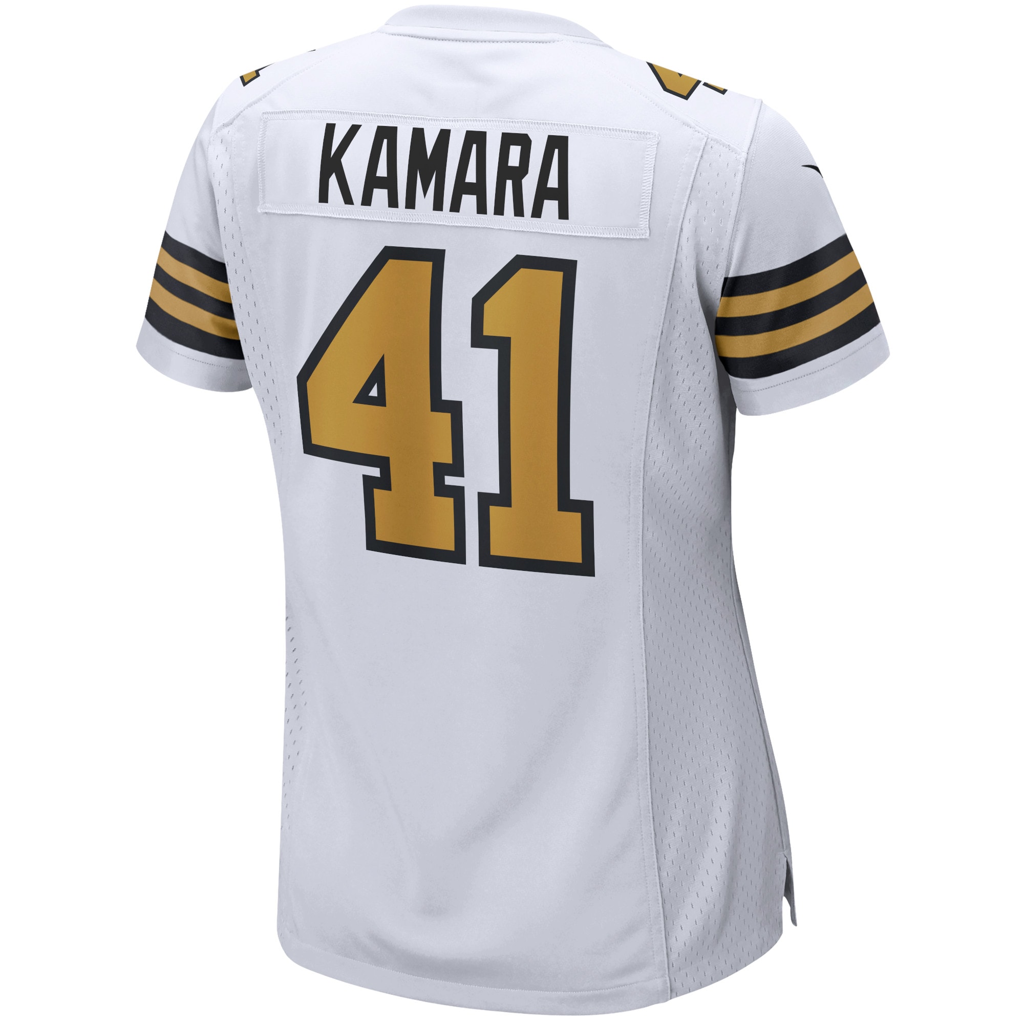 Alvin Kamara New Orleans Saints Nike Women’s Alternate Game Player Jersey – White Clowdercats
