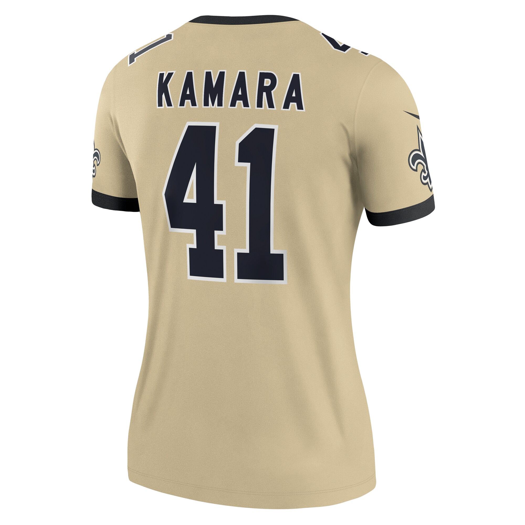 Alvin Kamara New Orleans Saints Nike Women’s Gameday Golds Alternate Legend Player Performance Top – Gold Clowdercats