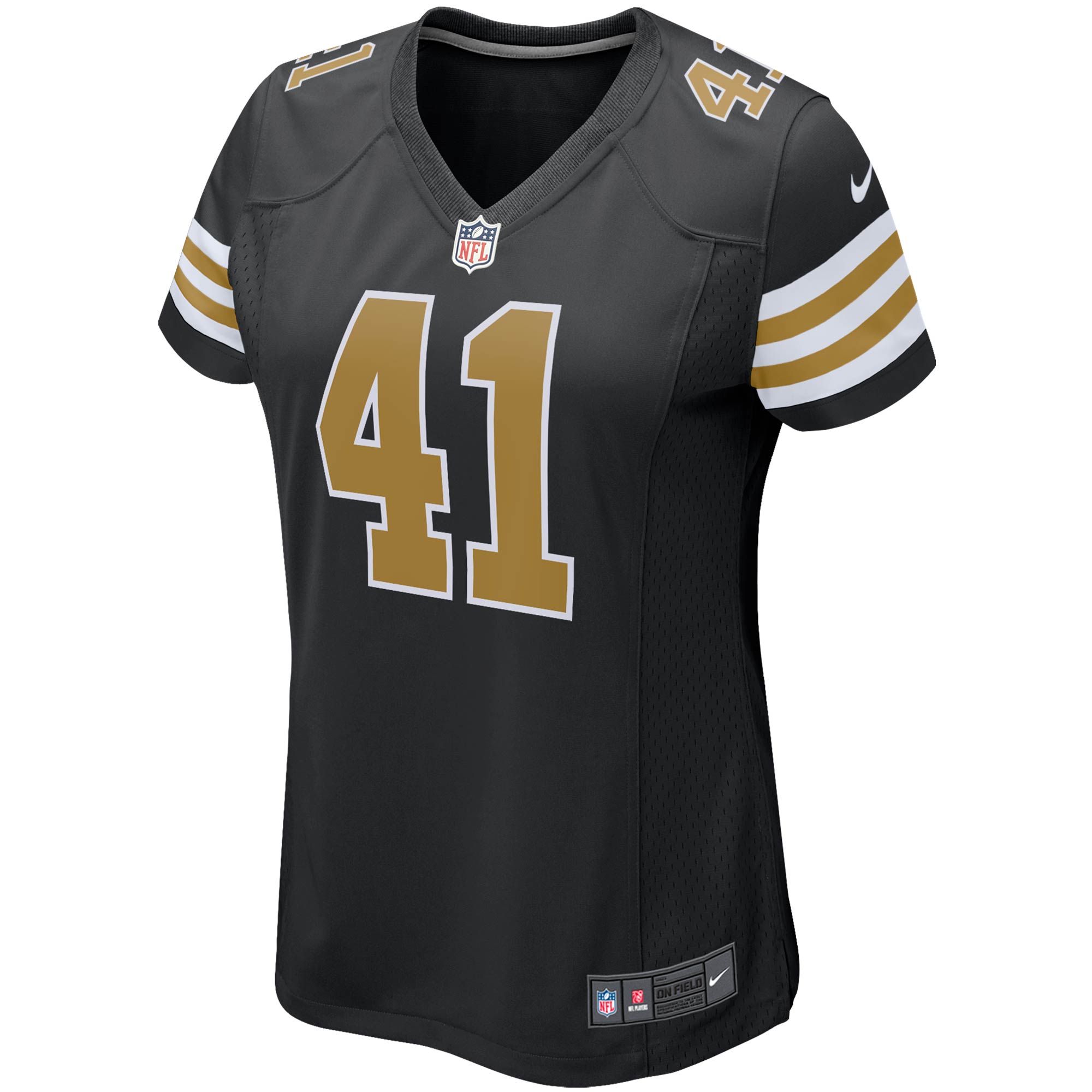 Alvin Kamara New Orleans Saints Nike Women’s Player Jersey – Black Clowdercats