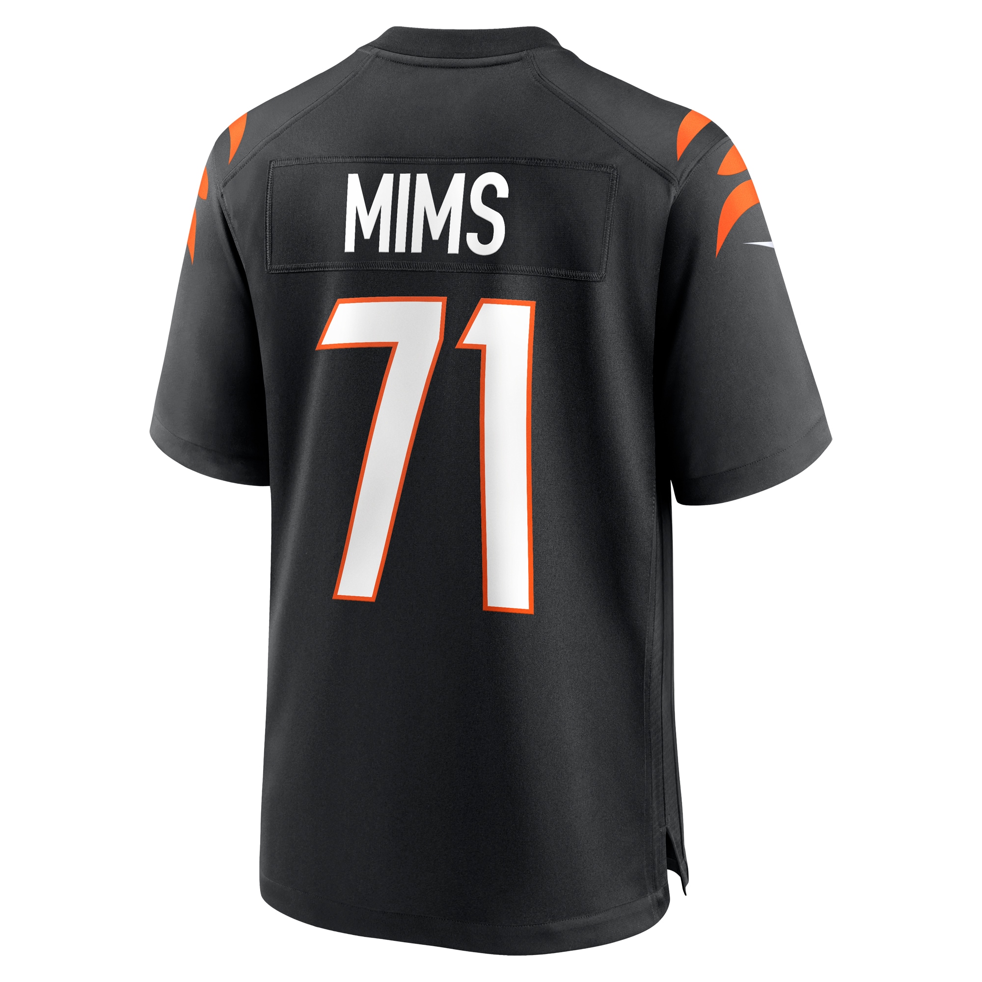 Amarius Mims Cincinnati Bengals Nike Player Game Jersey – Black Clowdercats