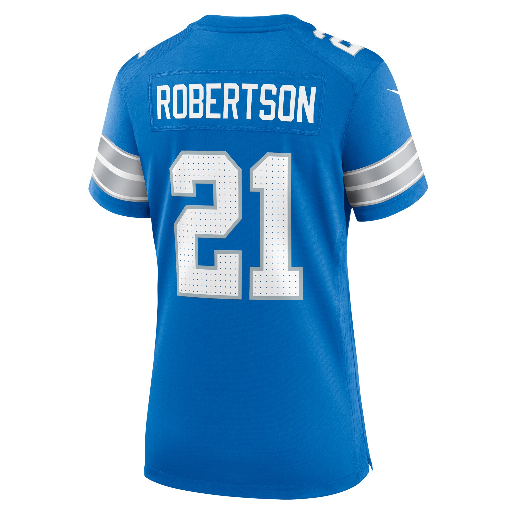 Amik Robertson Detroit Lions Nike Women’s Team Game Jersey – Blue Clowdercats