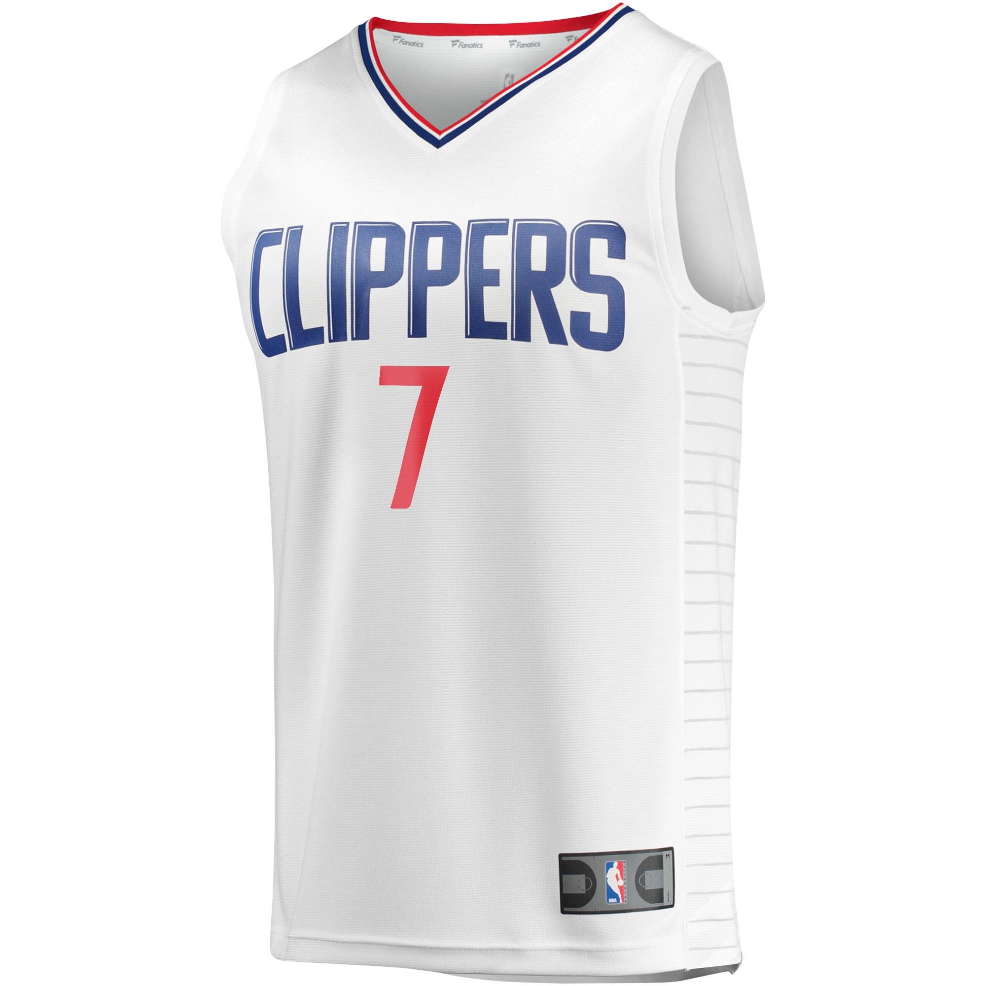 Amir Coffey LA Clippers Fanatics Fast Break Player Jersey – Association Edition – White Clowdercats