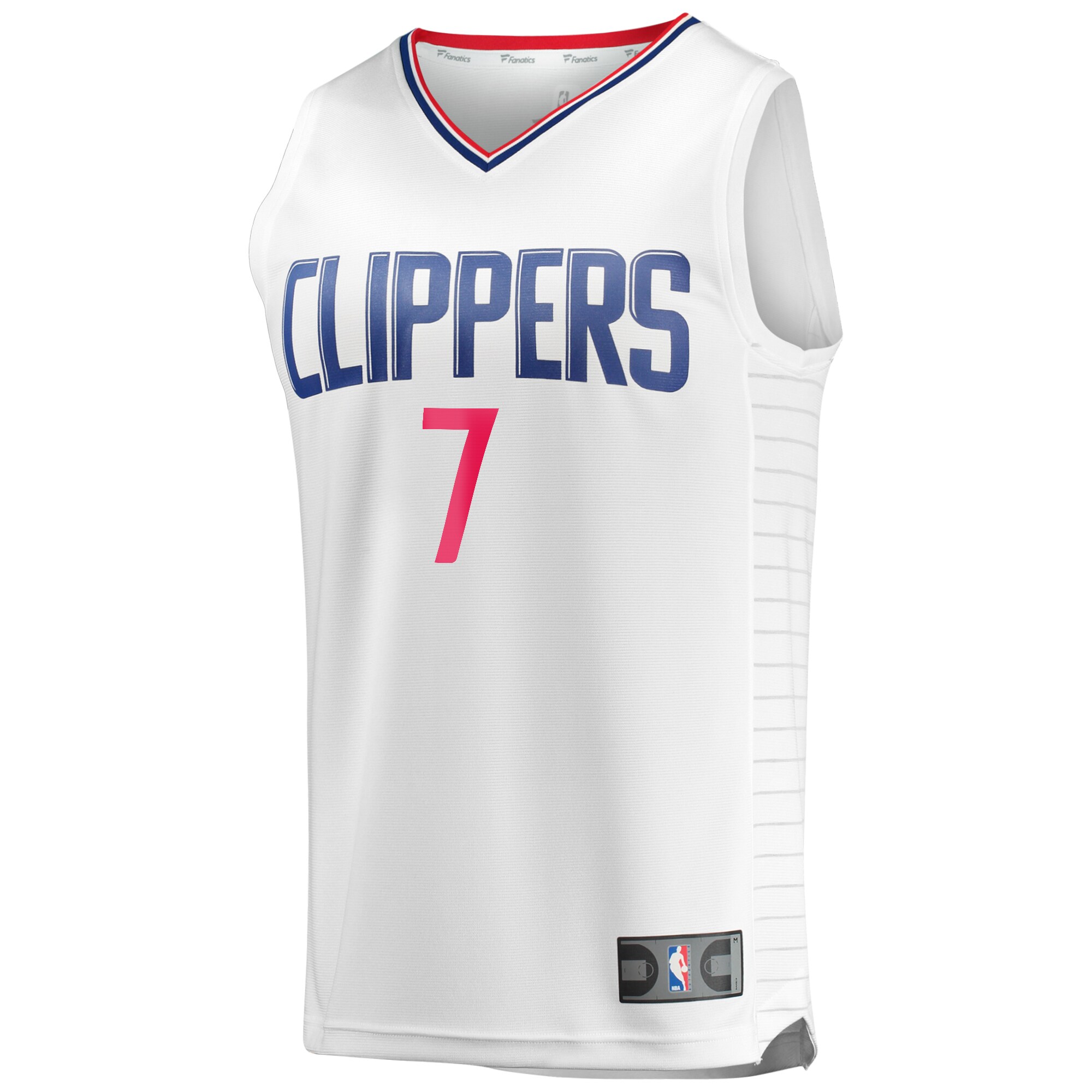 Amir Coffey LA Clippers Fanatics Fast Break Replica Player Jersey White – Association Edition Clowdercats