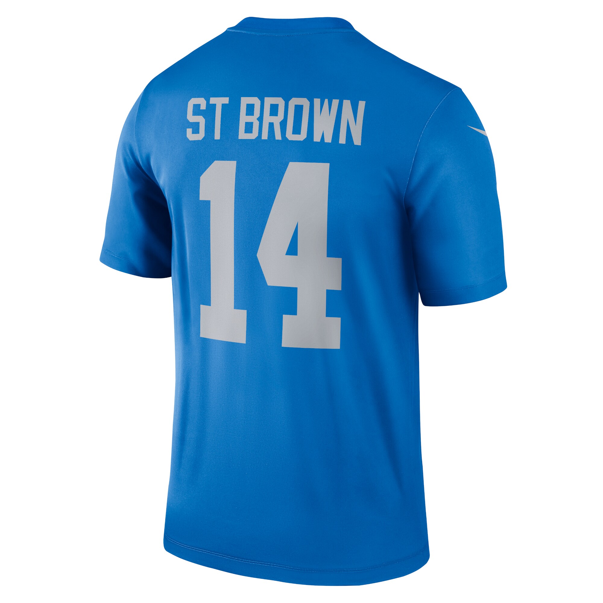 Amon-Ra St. Brown Detroit Lions Nike Legend Player Performance Top – Blue Clowdercats