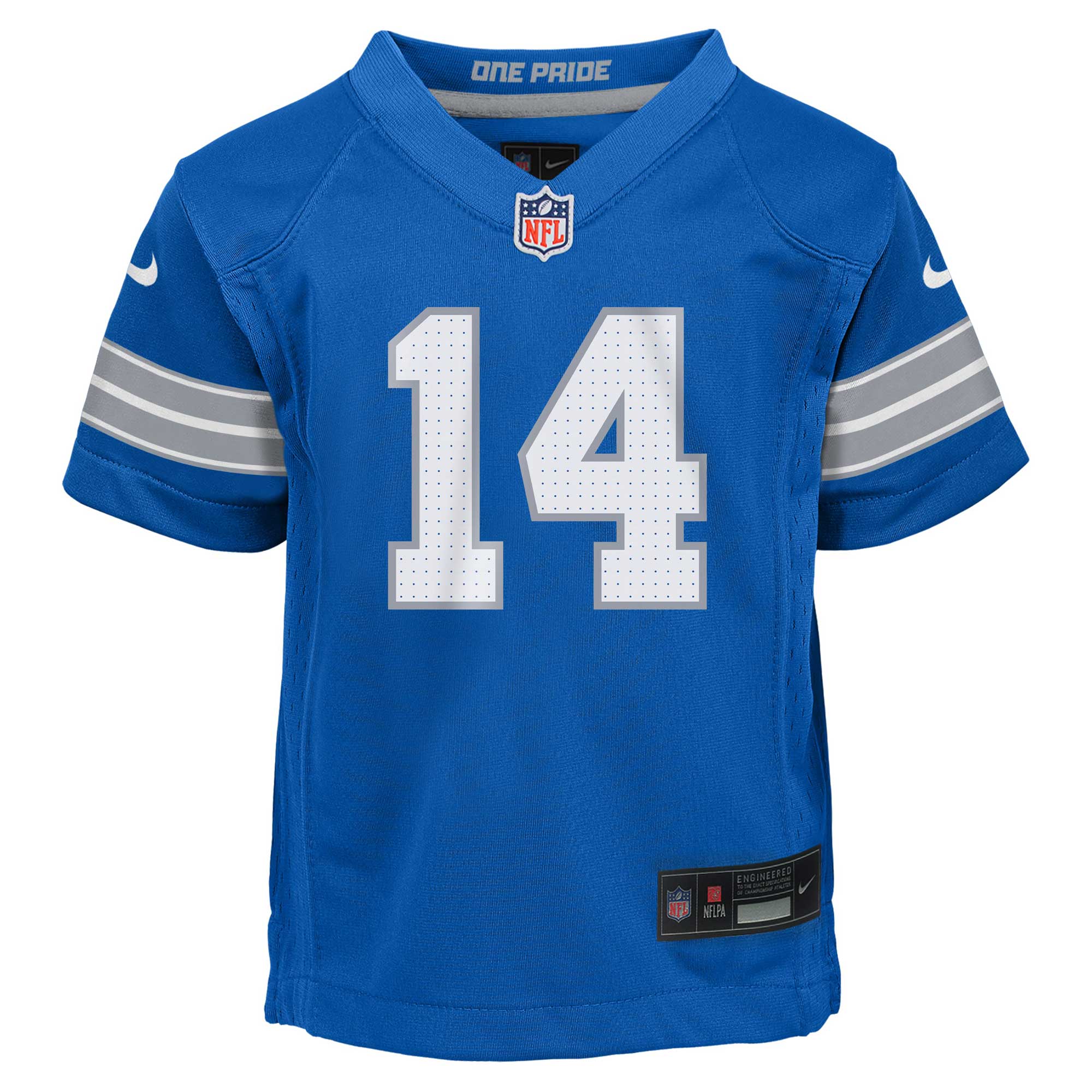 Amon-Ra St. Brown Detroit Lions Nike Preschool Player Game Jersey – Blue Clowdercats