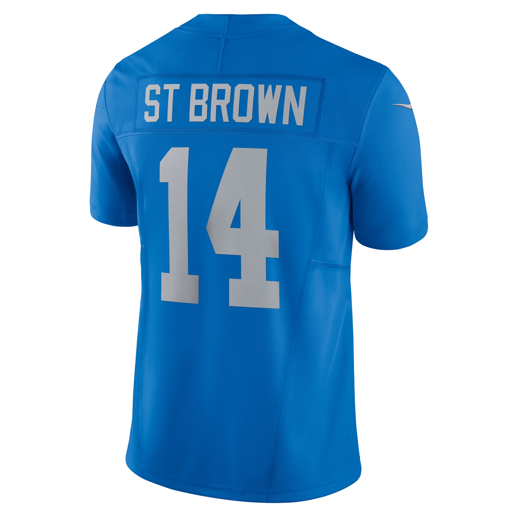 Amon-Ra St. Brown Detroit Lions Nike Vapor F.U.S.E. Alternate Limited Jersey – Blue Clowdercats