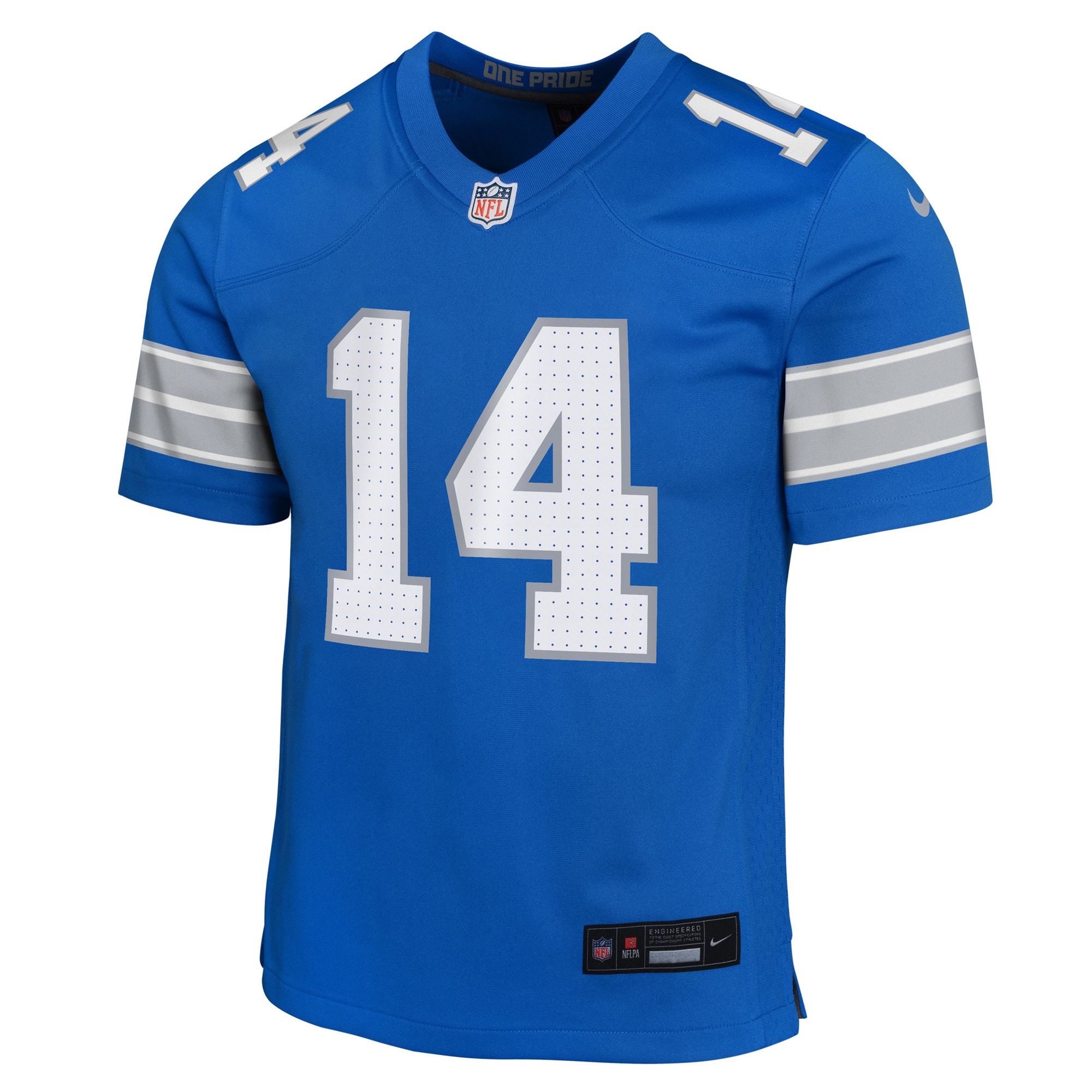 Amon-Ra St. Brown Detroit Lions Nike Youth Game Jersey – Blue Clowdercats