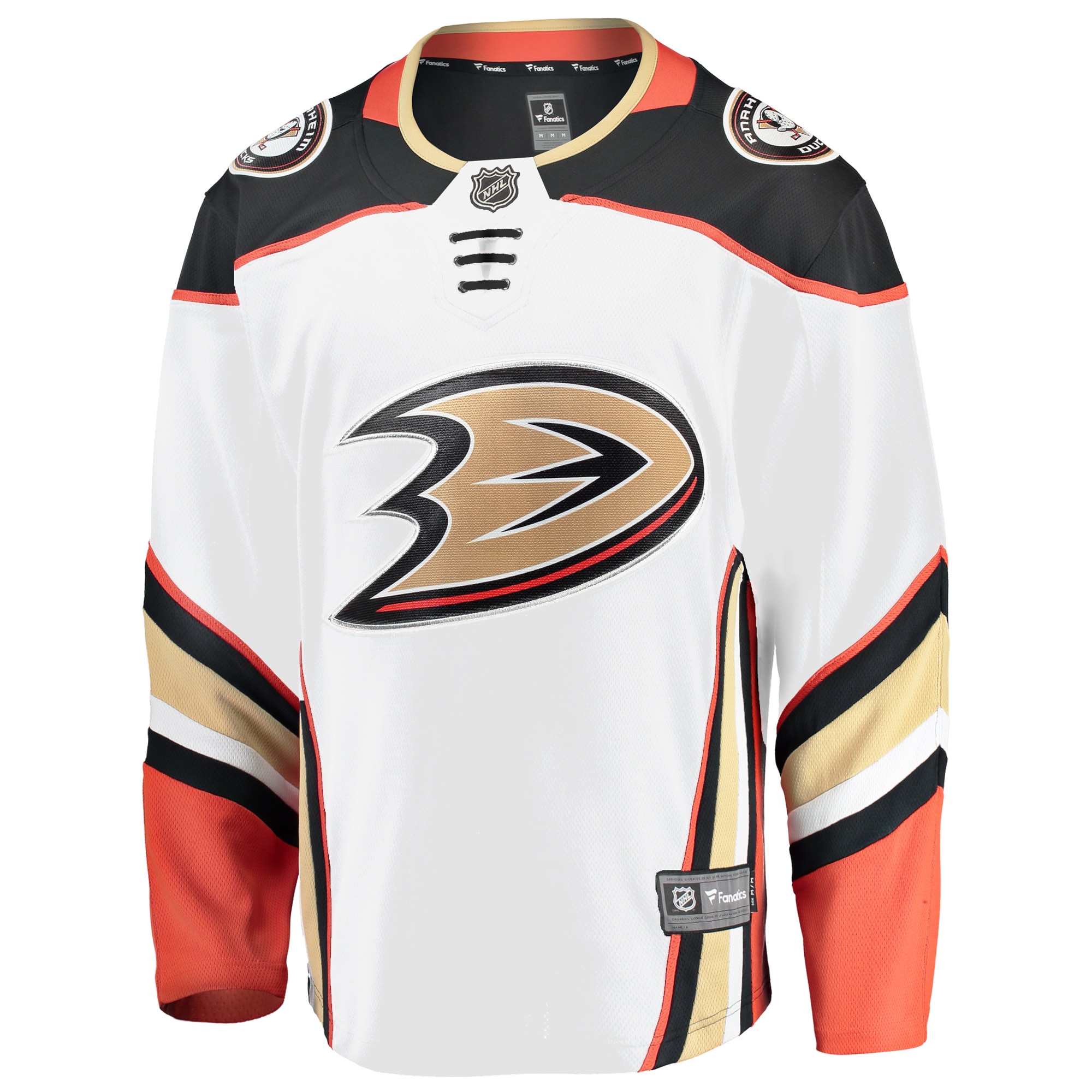 Anaheim Ducks Fanatics Breakaway Away Jersey – White Clowdercats