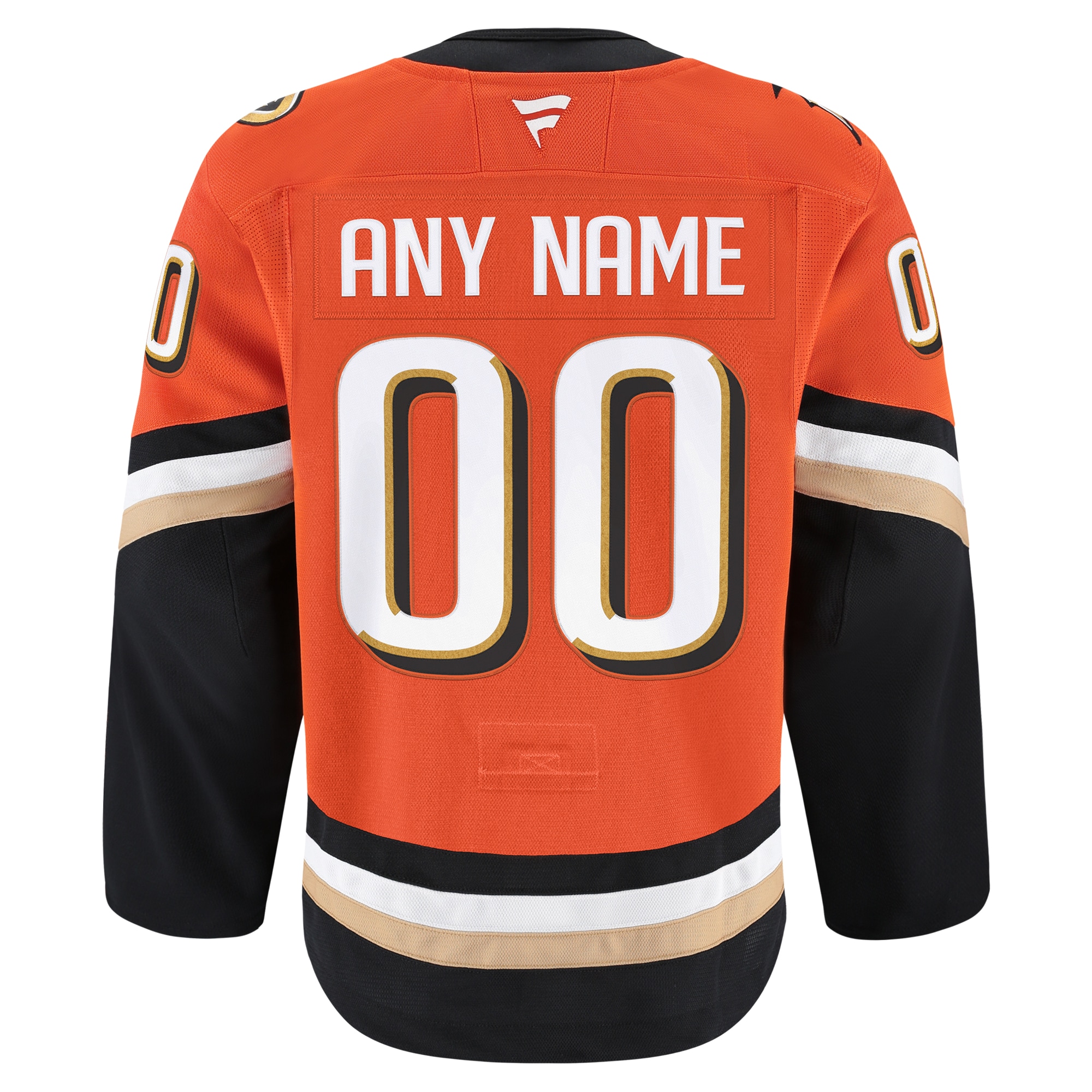Anaheim Ducks Fanatics Home Authentic Pro Custom Jersey – Orange Clowdercats