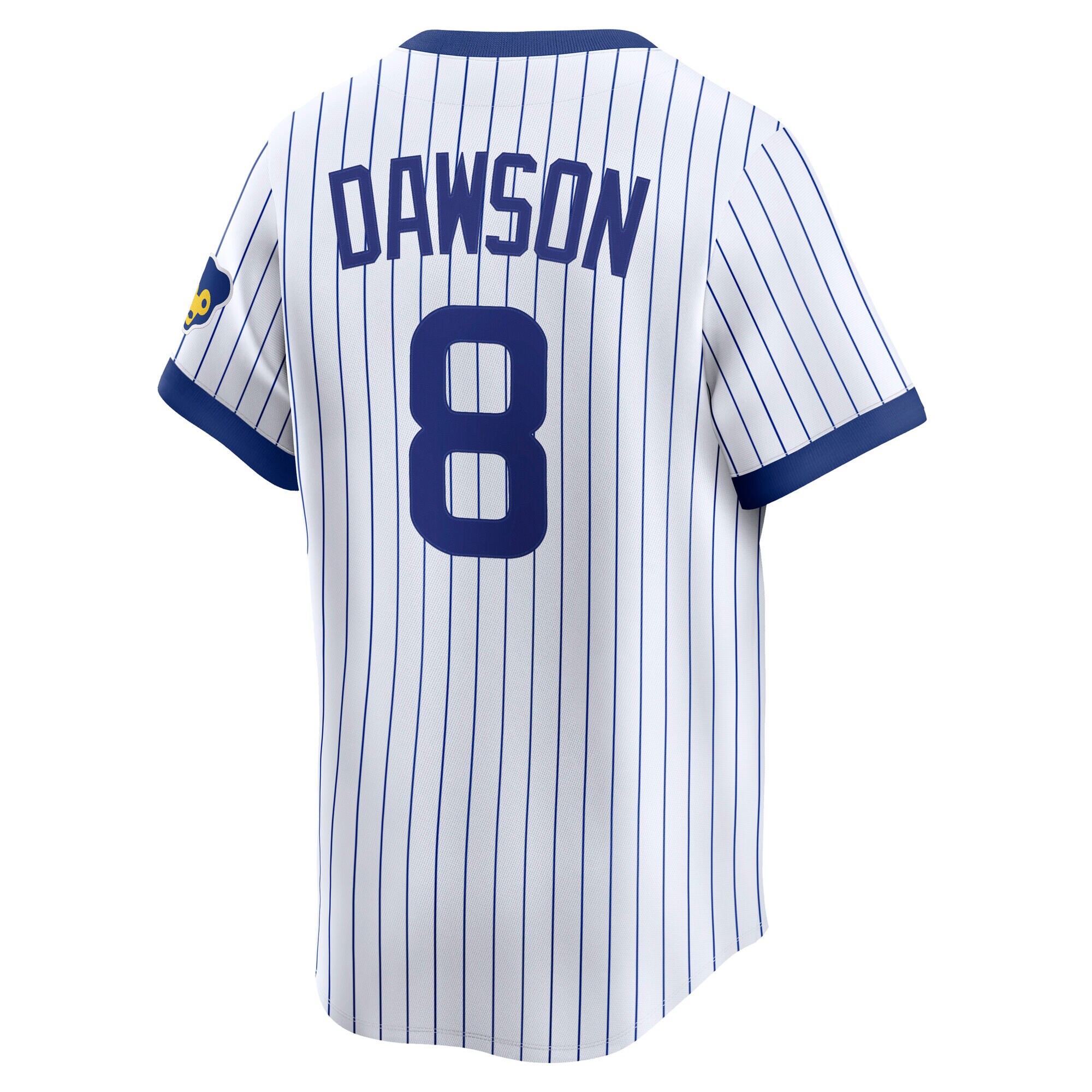 Andre Dawson Chicago Cubs Nike Throwback Cooperstown Collection Limited Jersey – White