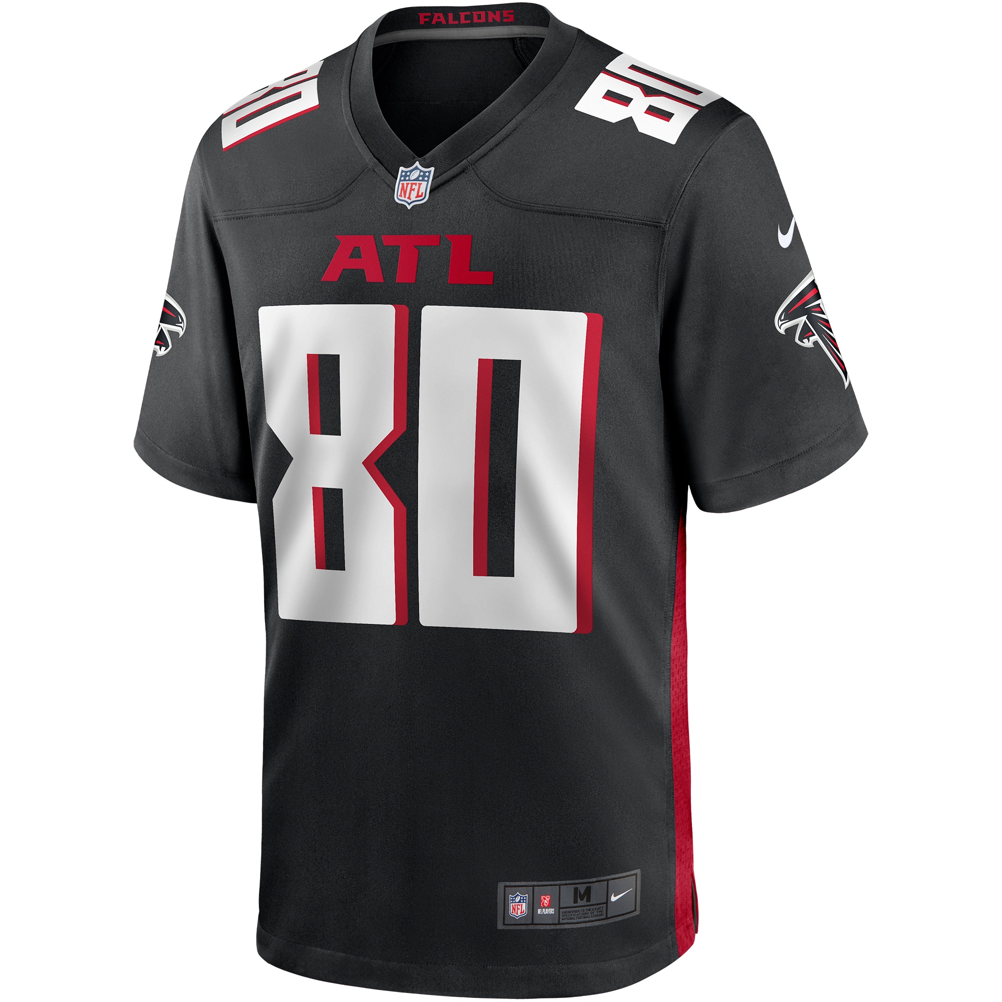 Andre Rison Atlanta Falcons Nike Game Retired Player Jersey – Black Clowdercats
