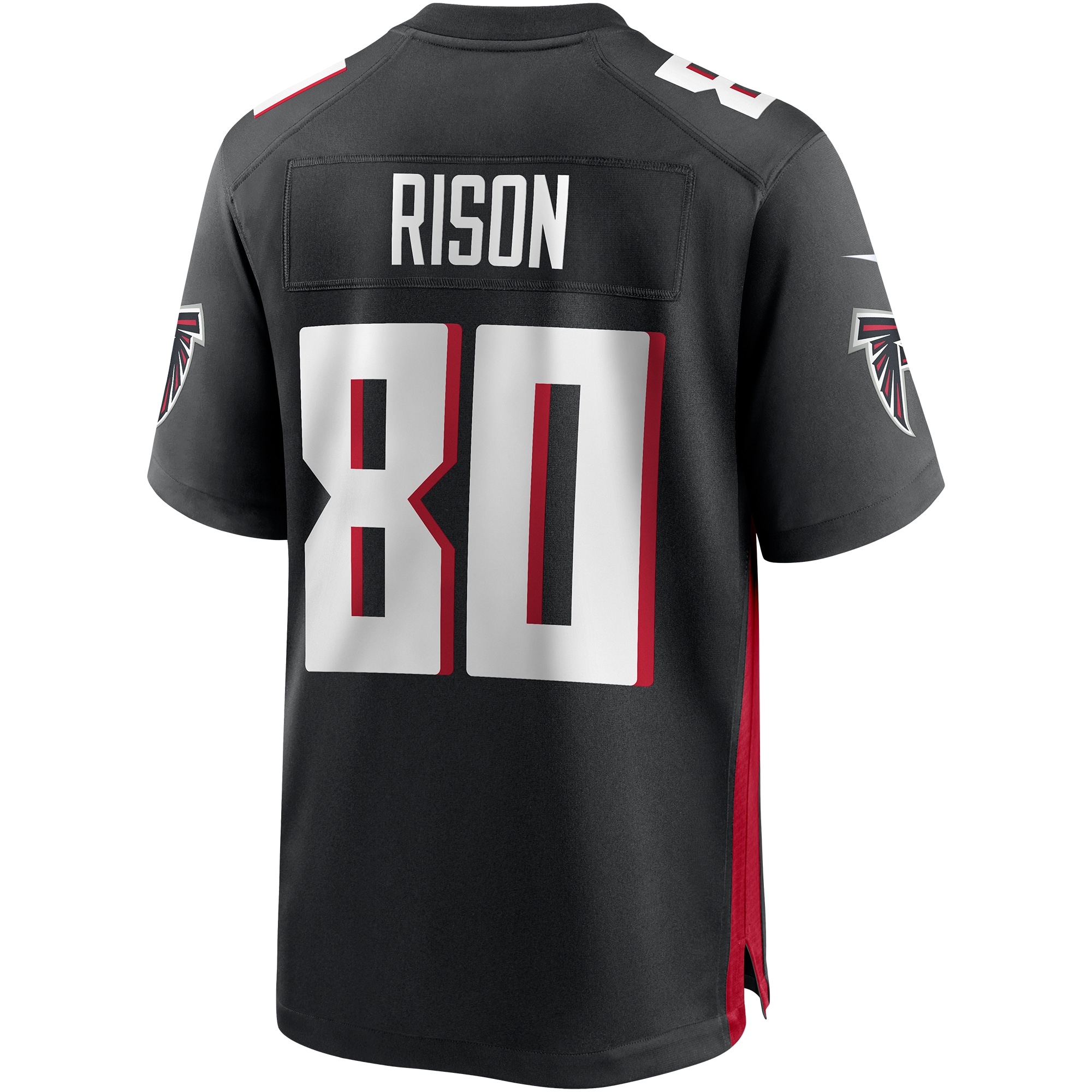 Andre Rison Atlanta Falcons Nike Game Retired Player Jersey – Black Clowdercats