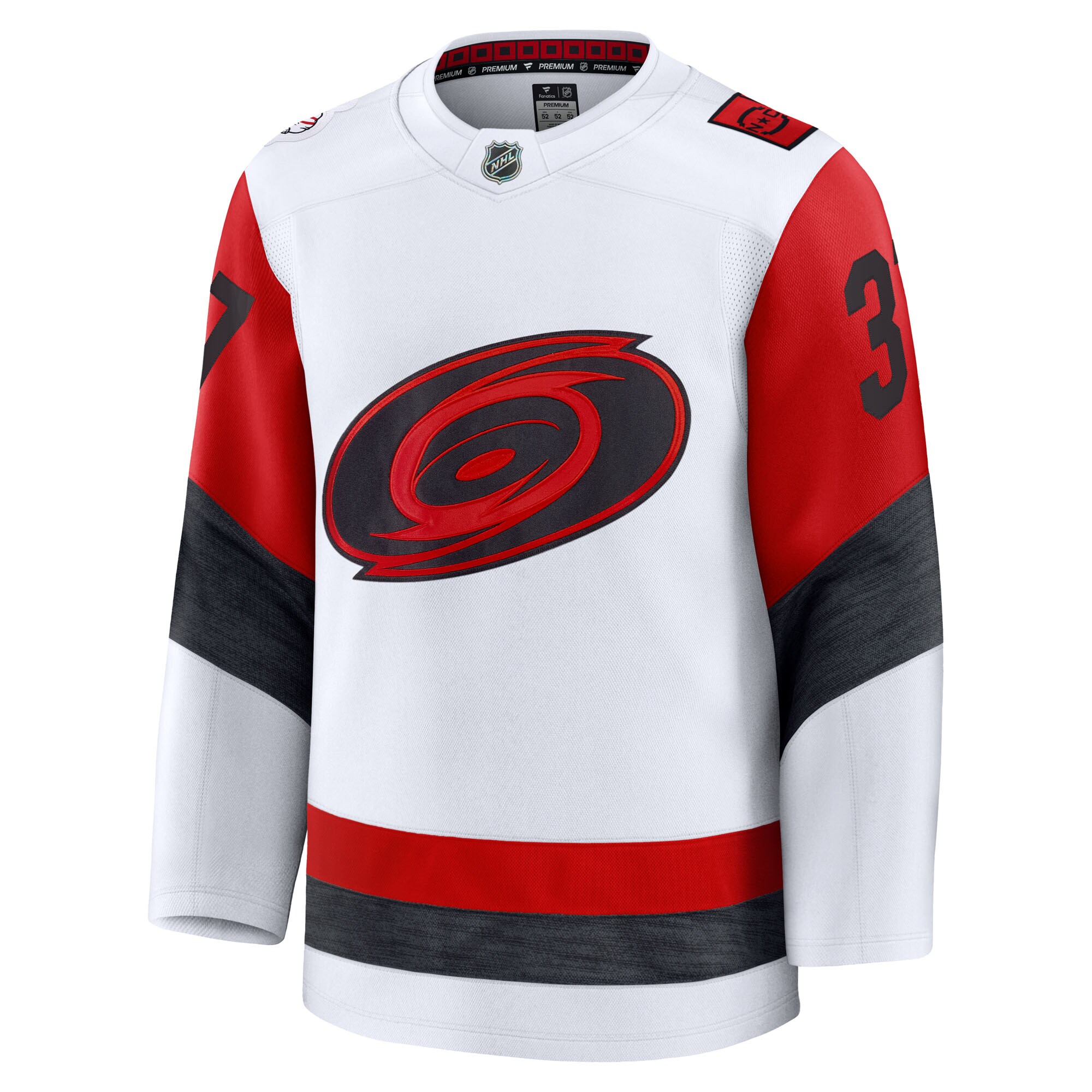 Andrei Svechnikov Carolina Hurricanes Fanatics Away Premium Jersey – White Clowdercats