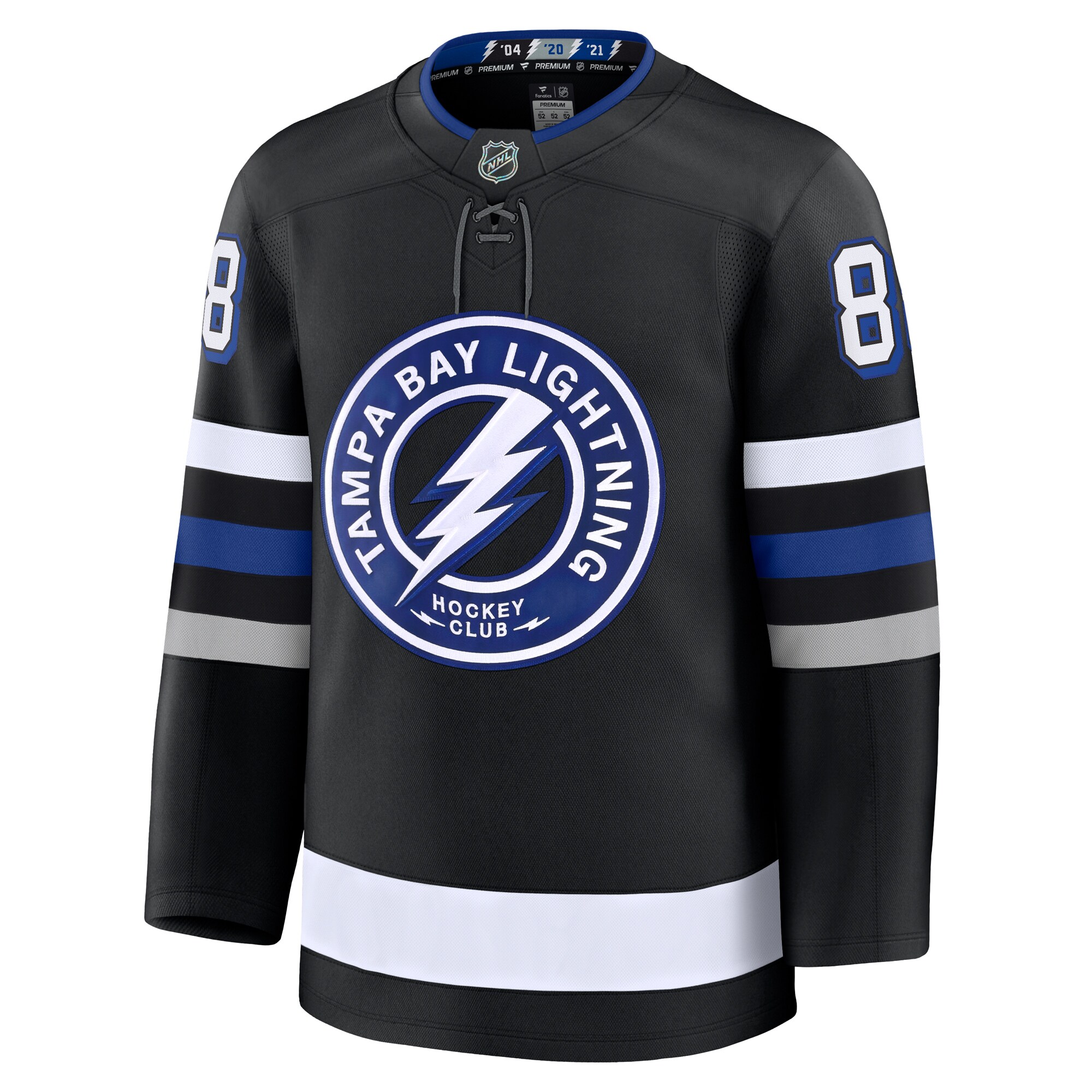 Andrei Vasilevskiy Tampa Bay Lightning Fanatics Alternate Premium Jersey – Black Clowdercats
