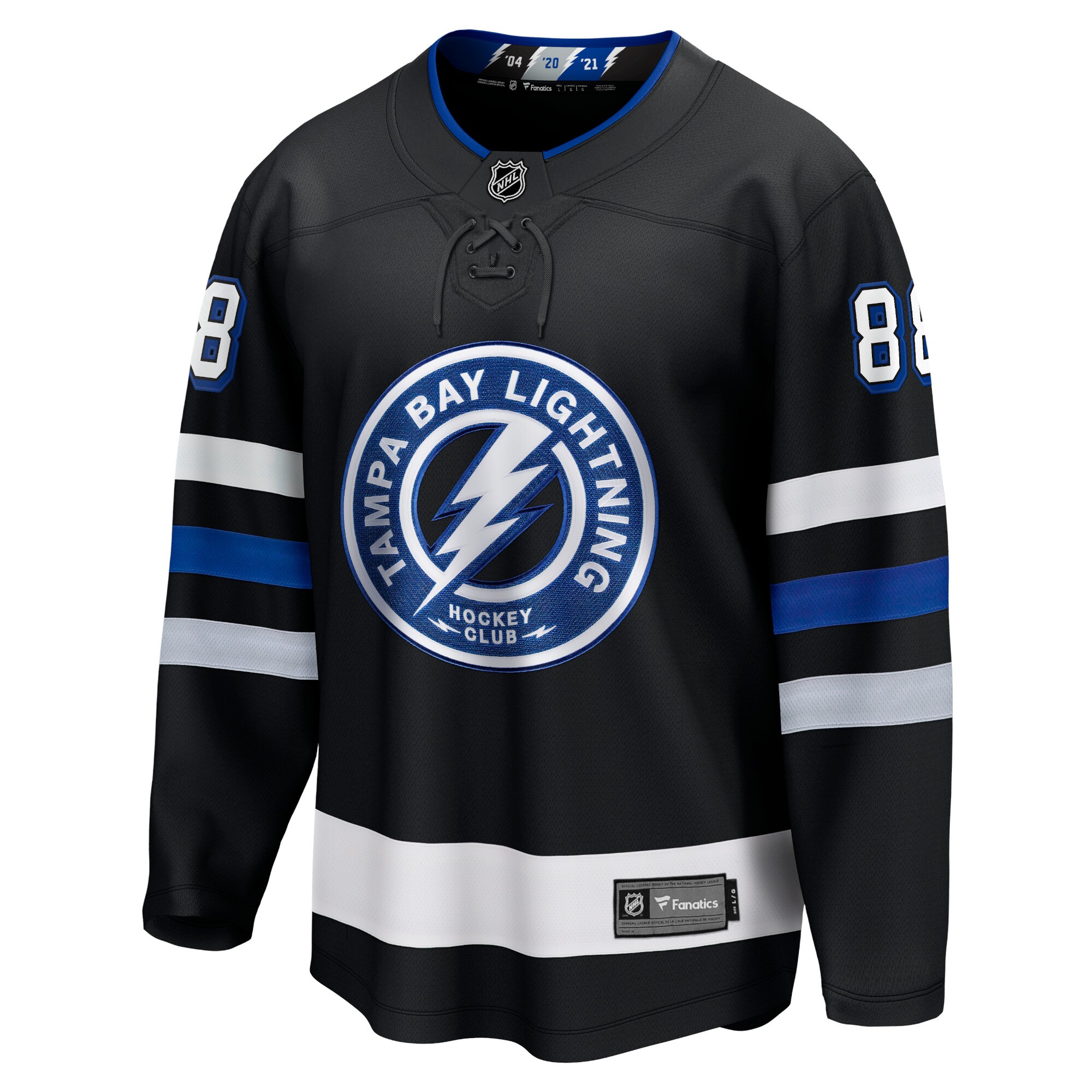 Andrei Vasilevskiy Tampa Bay Lightning Fanatics Breakaway Jersey – Black Clowdercats