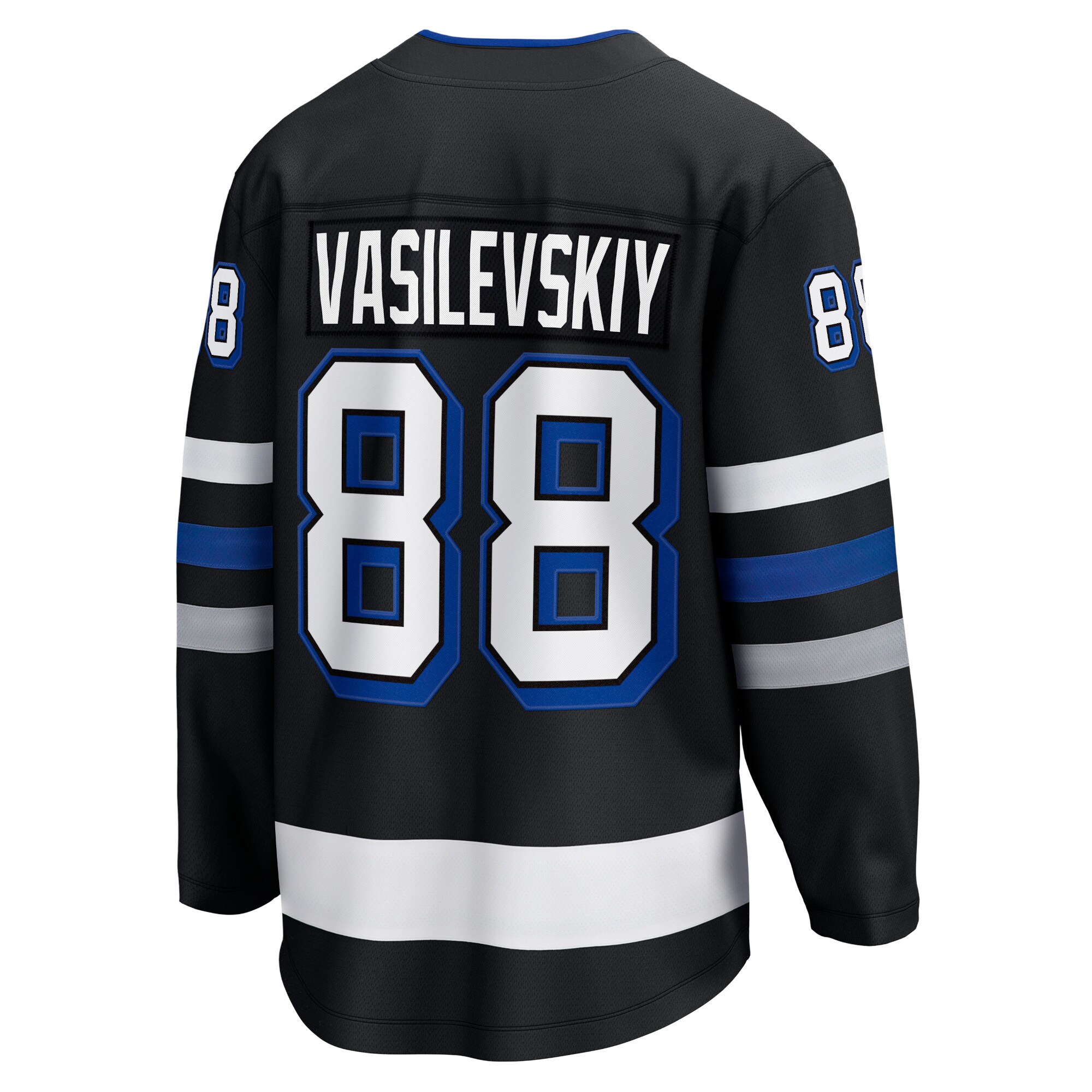Andrei Vasilevskiy Tampa Bay Lightning Fanatics Breakaway Jersey – Black Clowdercats