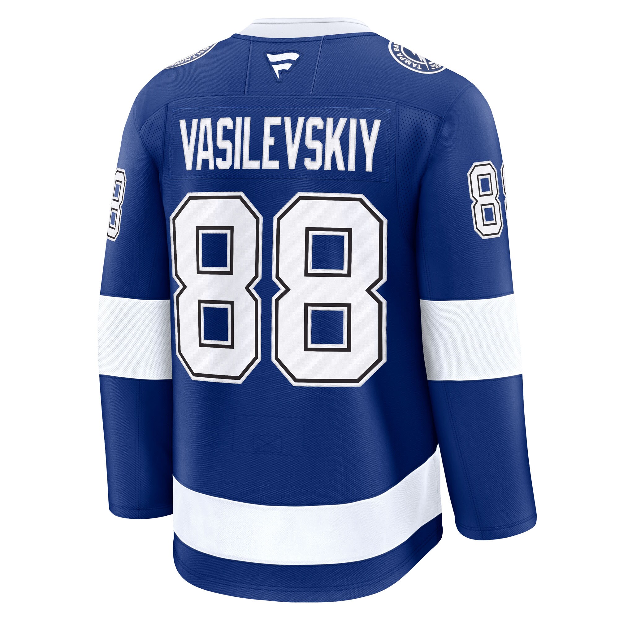 Andrei Vasilevskiy Tampa Bay Lightning Fanatics Home Premium Jersey – Blue Clowdercats