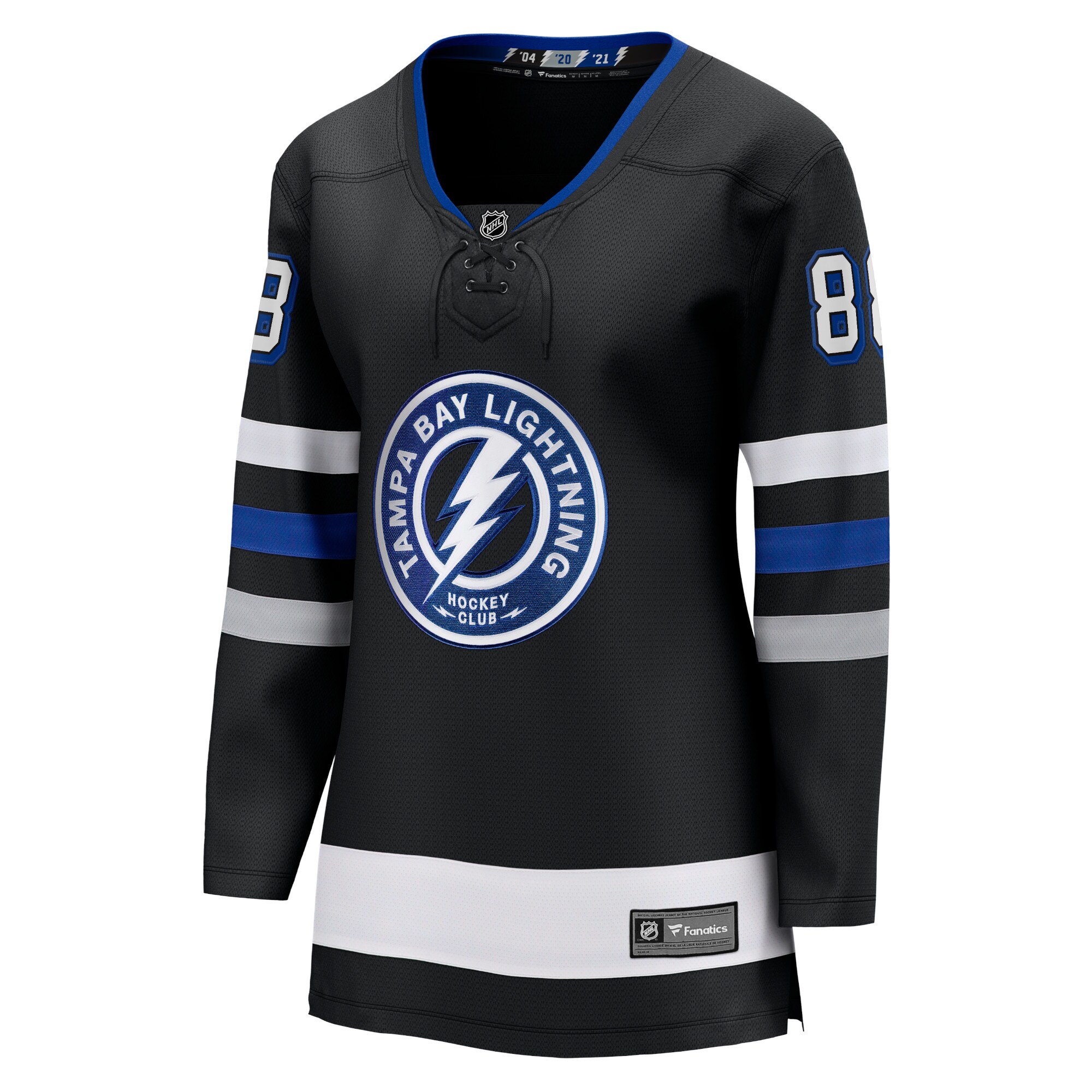 Andrei Vasilevskiy Tampa Bay Lightning Fanatics Women’s Breakaway Jersey – Black Clowdercats