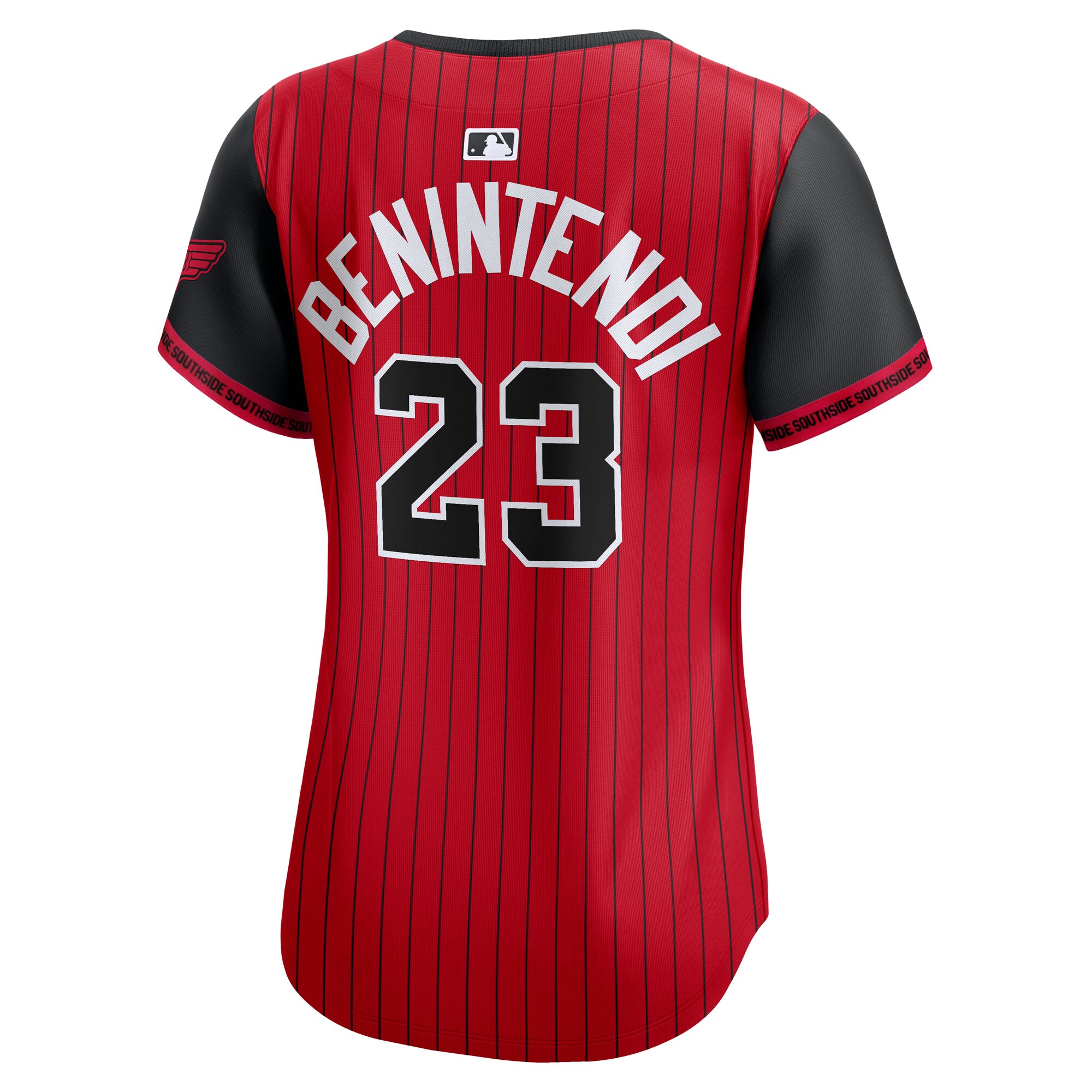 Andrew Benintendi Chicago White Sox Nike Women’s 2025 City Connect Limited Player Jersey – Red/Black